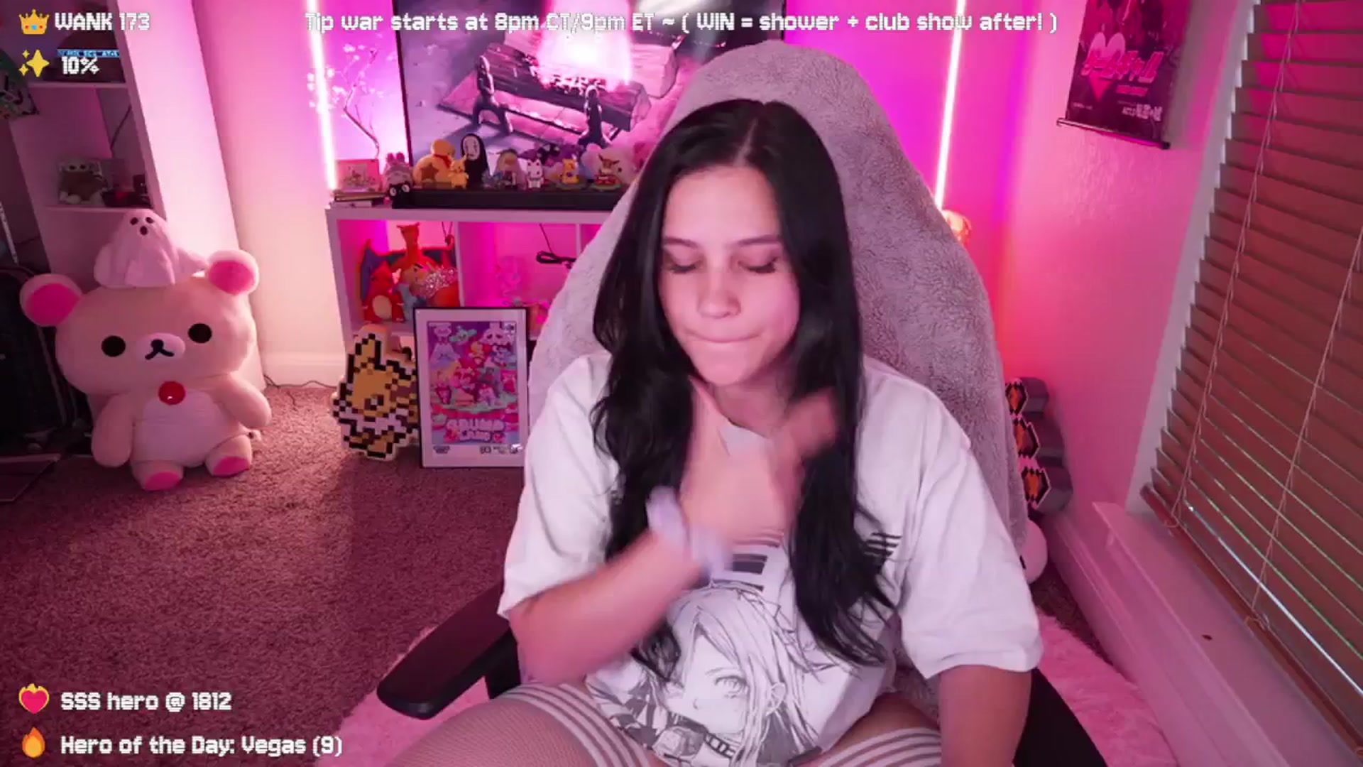 Gallery image thumbnail from Nekobeanxo's myfreecams stream on, 09/14/2024, 02:46 image 3 of 20