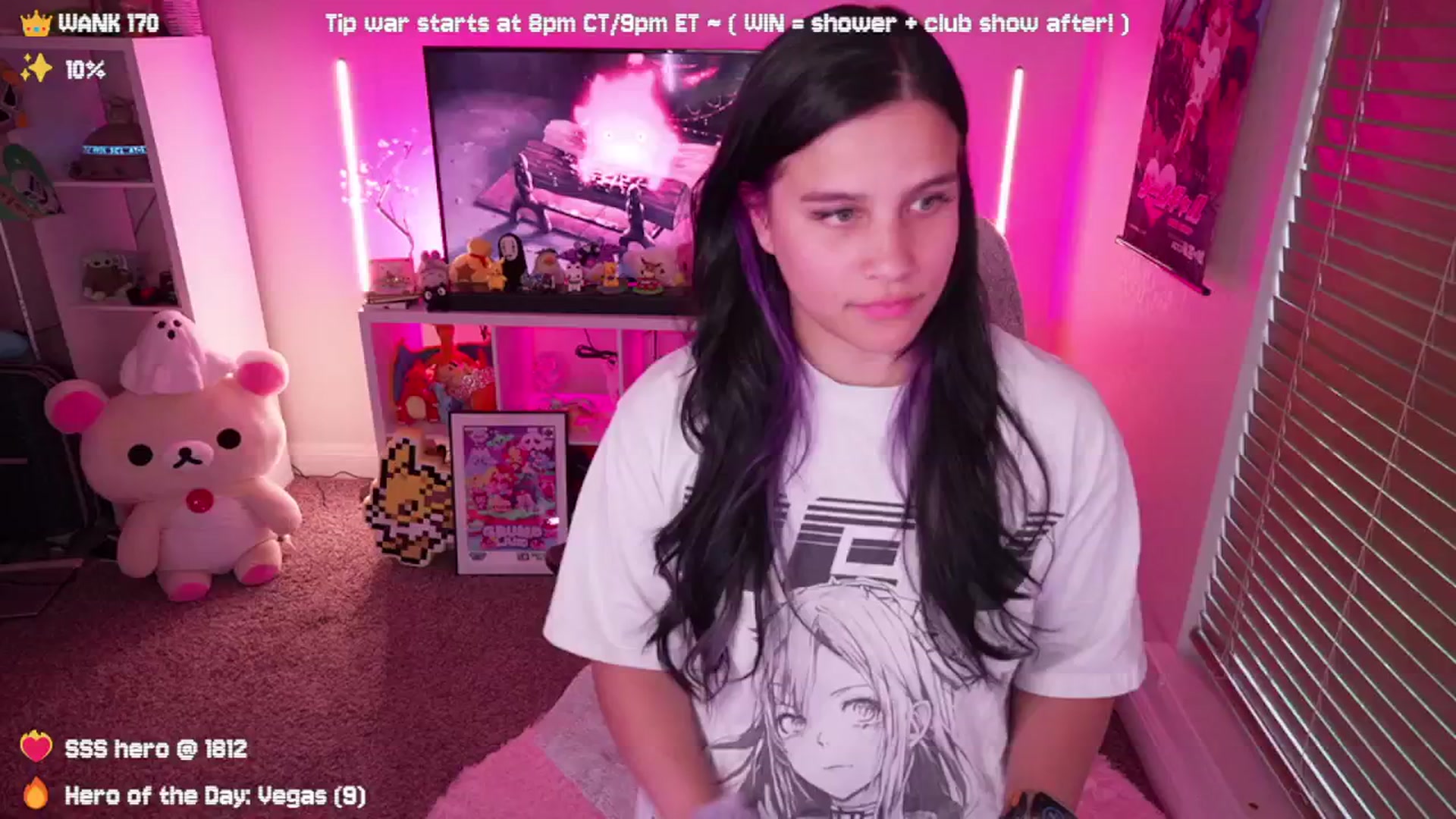 Gallery image thumbnail from Nekobeanxo's myfreecams stream on, 09/14/2024, 02:46 image 1 of 20