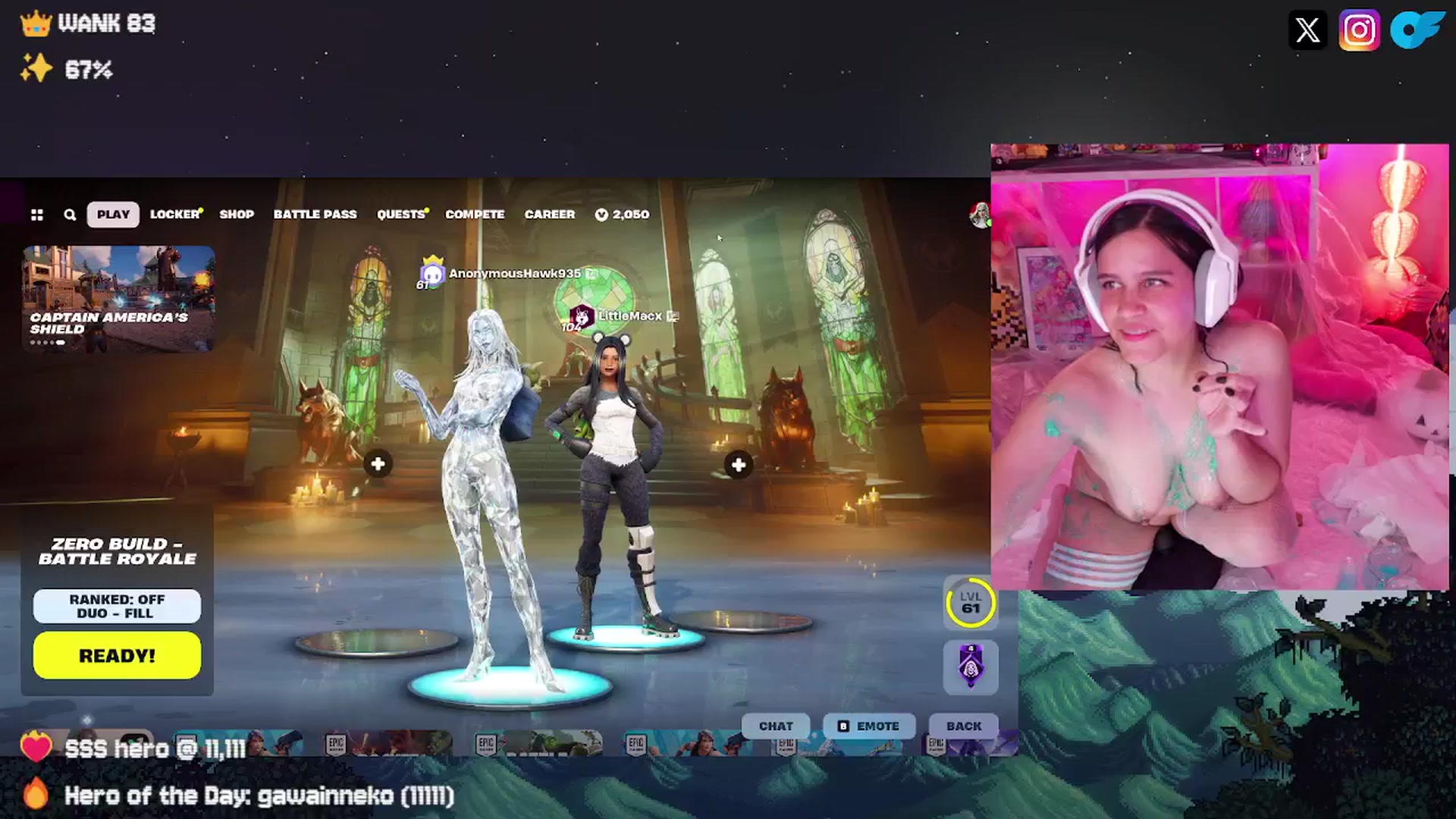 Gallery image thumbnail from Nekobeanxo's myfreecams stream on, 09/14/2024, 03:32 image 1 of 20