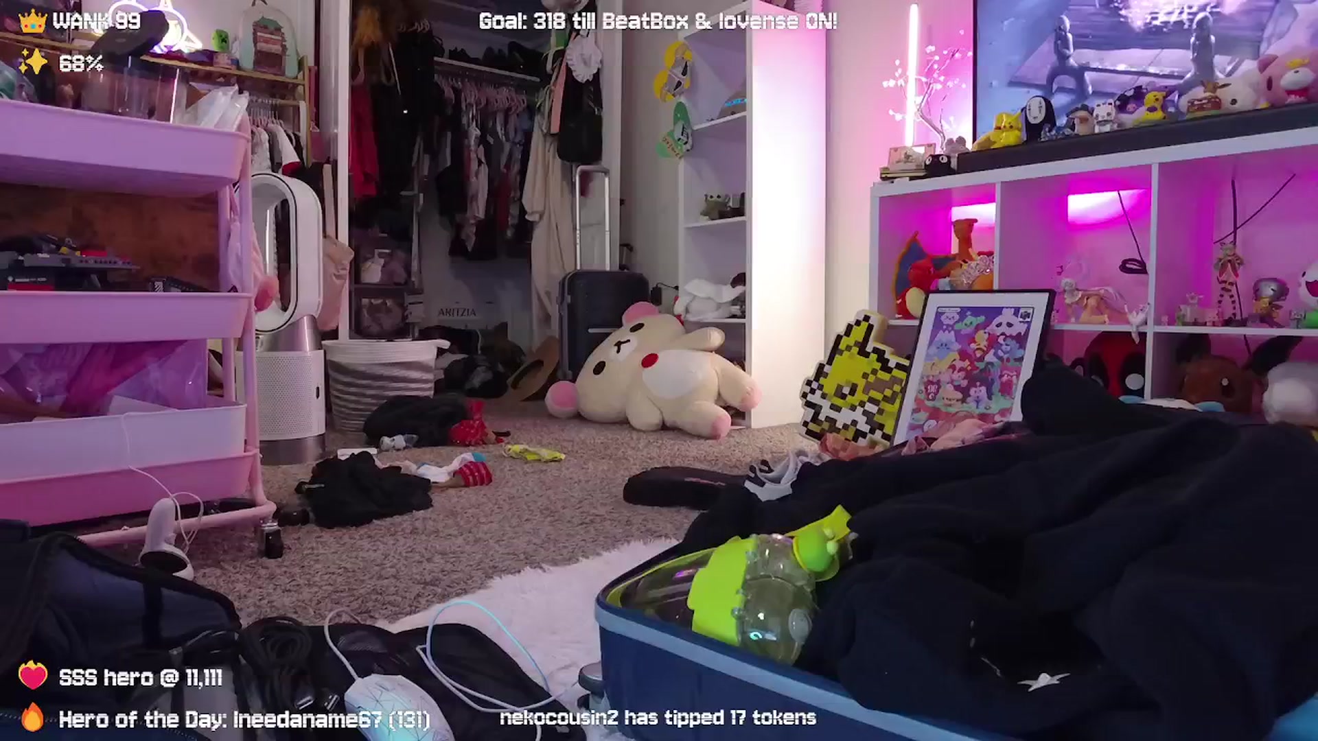 Gallery image thumbnail from Nekobeanxo's myfreecams stream on, 09/15/2024, 04:31 image 13 of 20