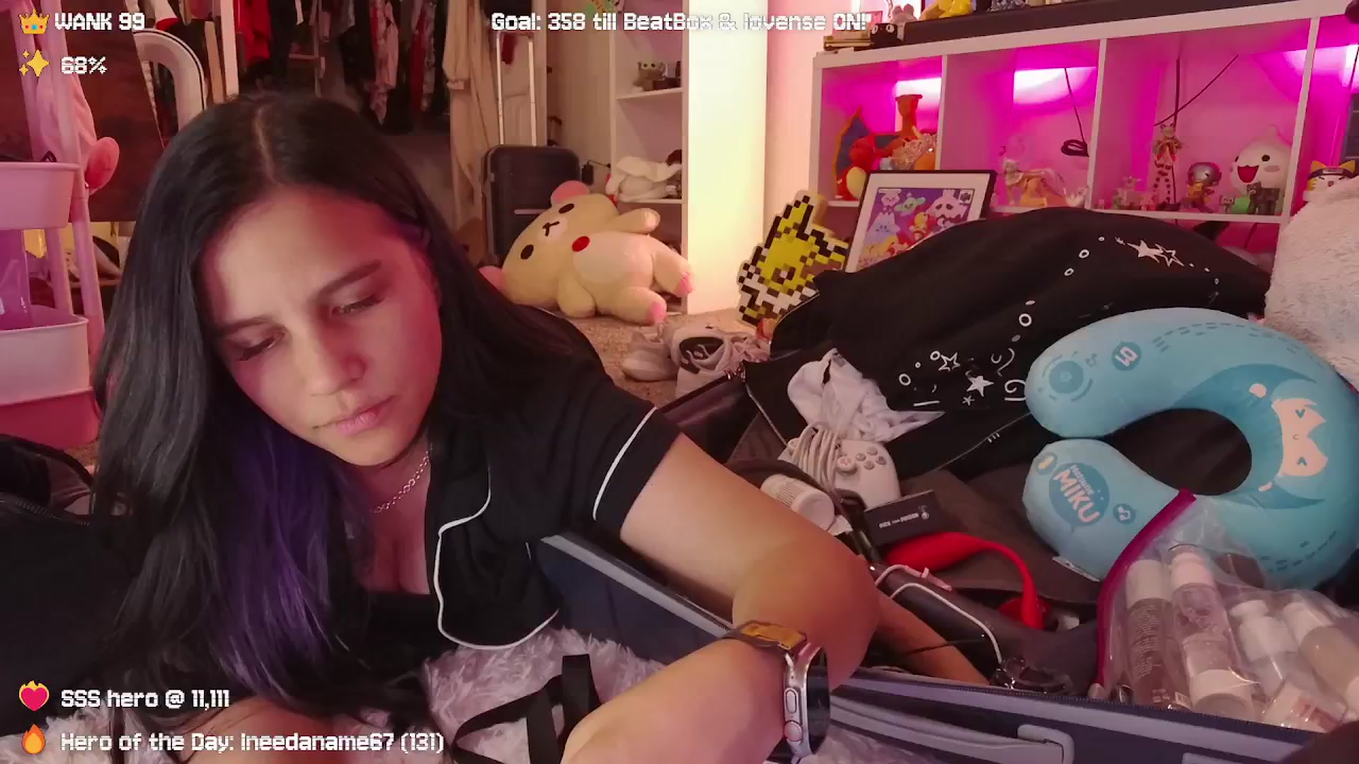 Gallery image thumbnail from Nekobeanxo's myfreecams stream on, 09/15/2024, 04:31 image 8 of 20