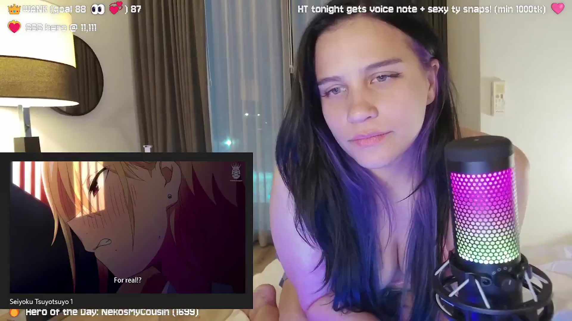Gallery image thumbnail from Nekobeanxo's myfreecams stream on, 09/25/2024, 08:10 image 18 of 20