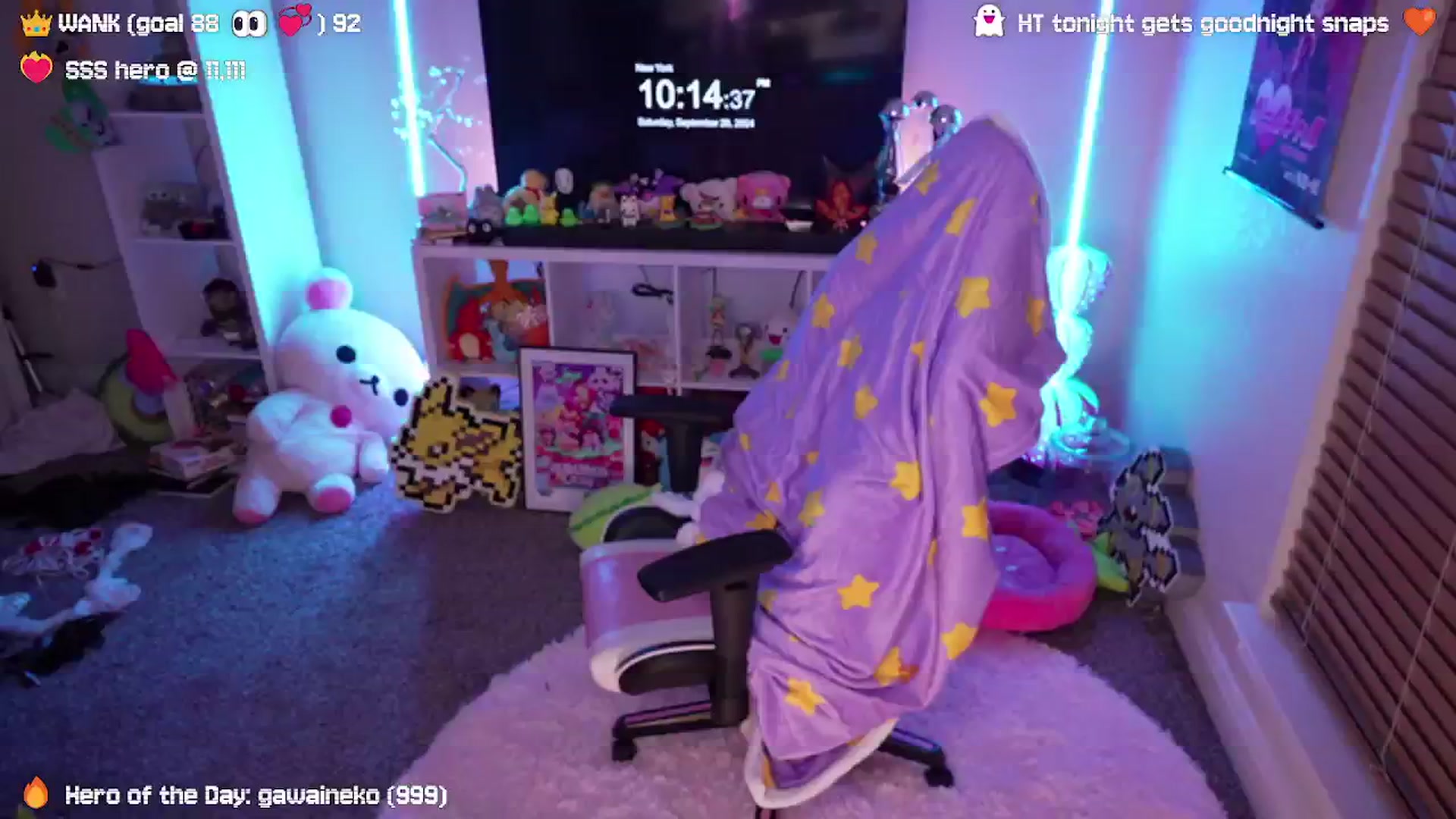 Gallery image thumbnail from Nekobeanxo's myfreecams stream on, 09/29/2024, 03:56 image 2 of 20