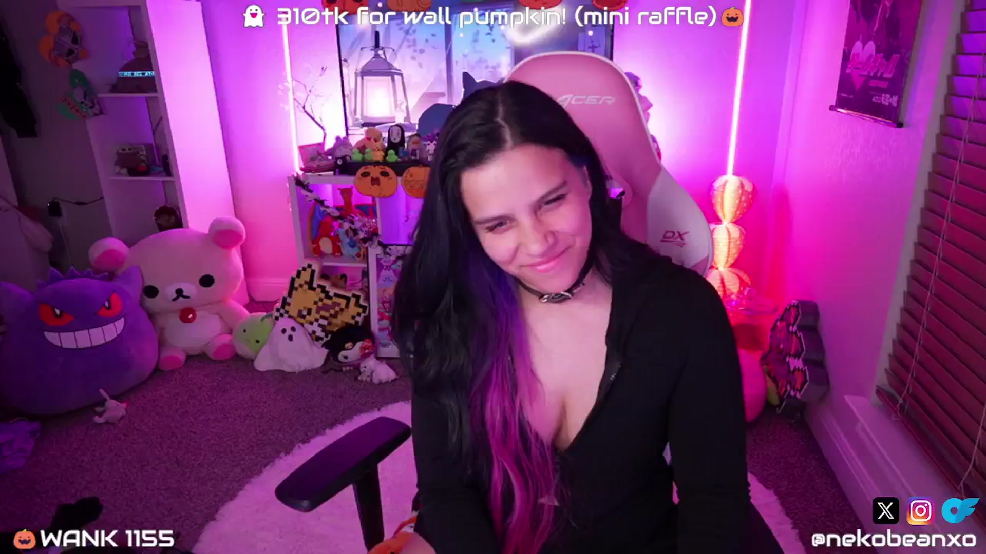 Gallery image thumbnail from Nekobeanxo's myfreecams stream on, 10/23/2024, 03:10 image 9 of 20