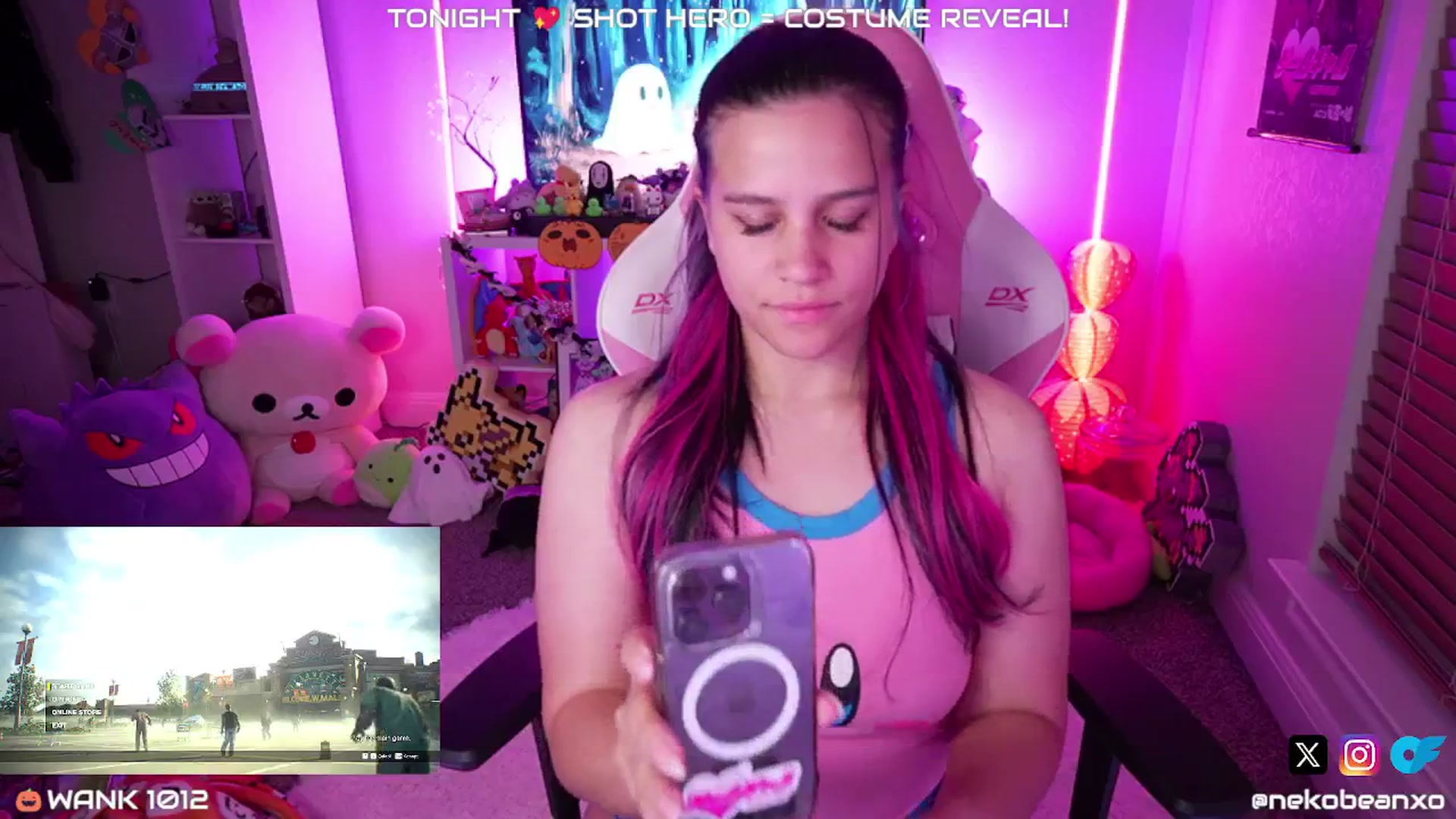Gallery image thumbnail from Nekobeanxo's myfreecams stream on, 10/25/2024, 06:16 image 9 of 20