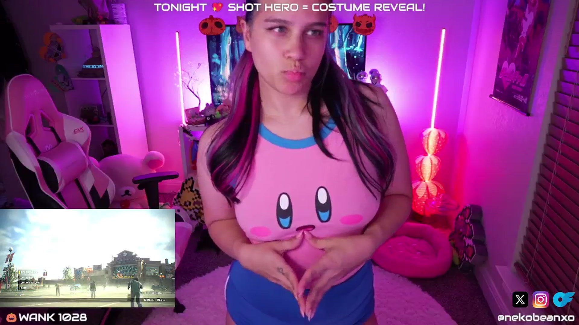Gallery image thumbnail from Nekobeanxo's myfreecams stream on, 10/25/2024, 06:16 image 8 of 20