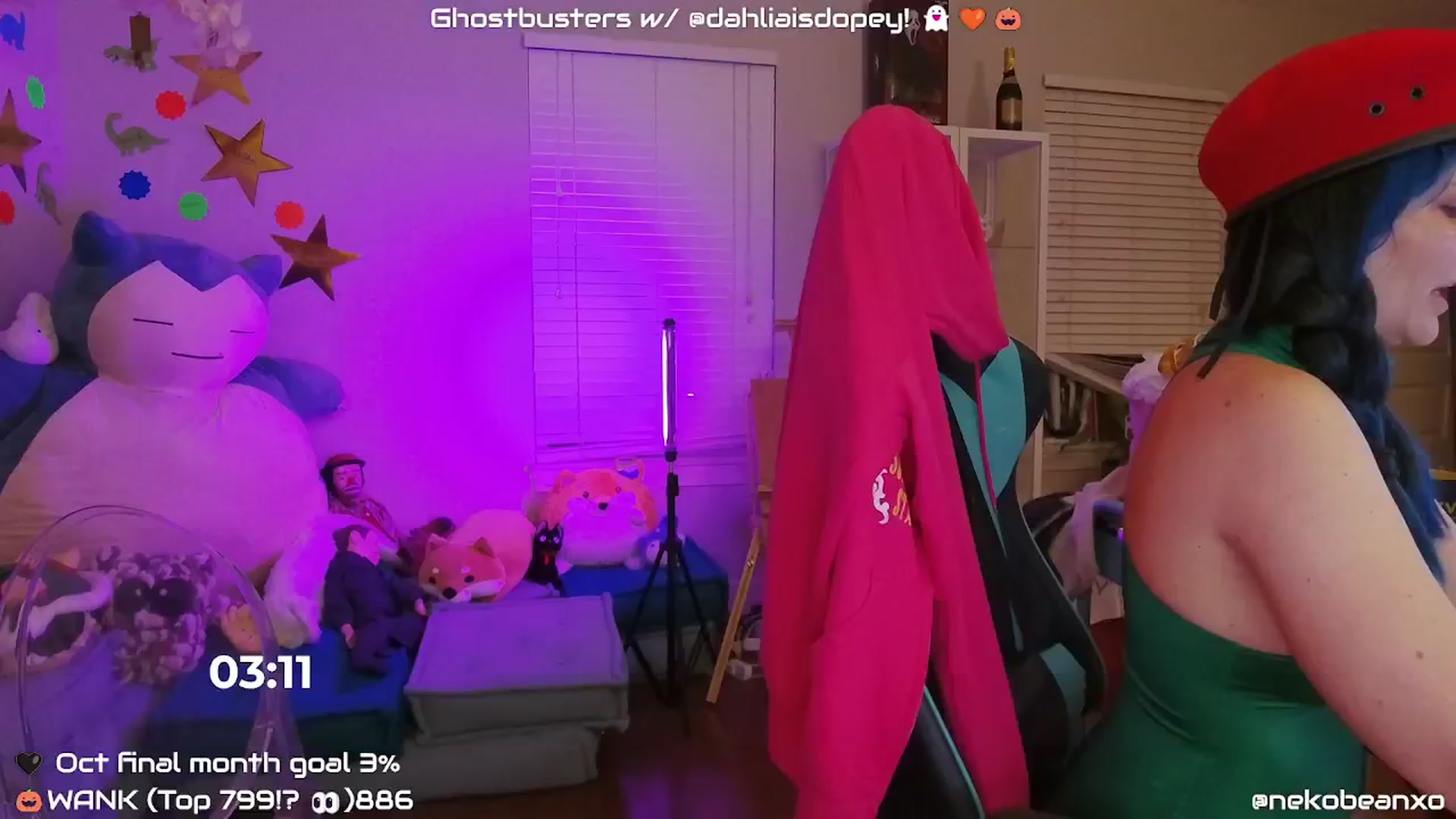 Gallery image thumbnail from Nekobeanxo's myfreecams stream on, 10/29/2024, 05:07 image 8 of 20