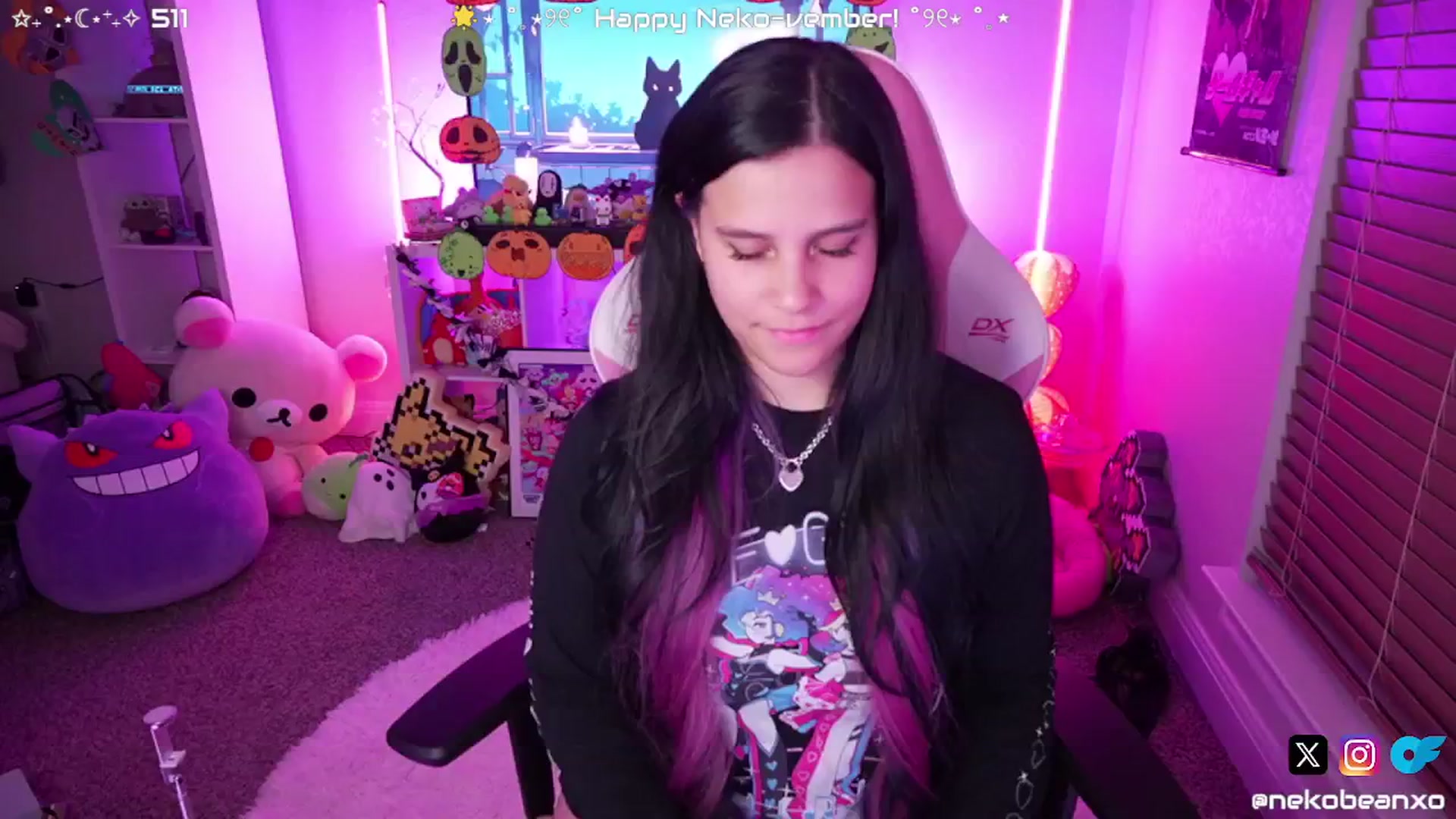 Gallery image thumbnail from Nekobeanxo's myfreecams stream on, 11/03/2024, 04:18 image 1 of 20