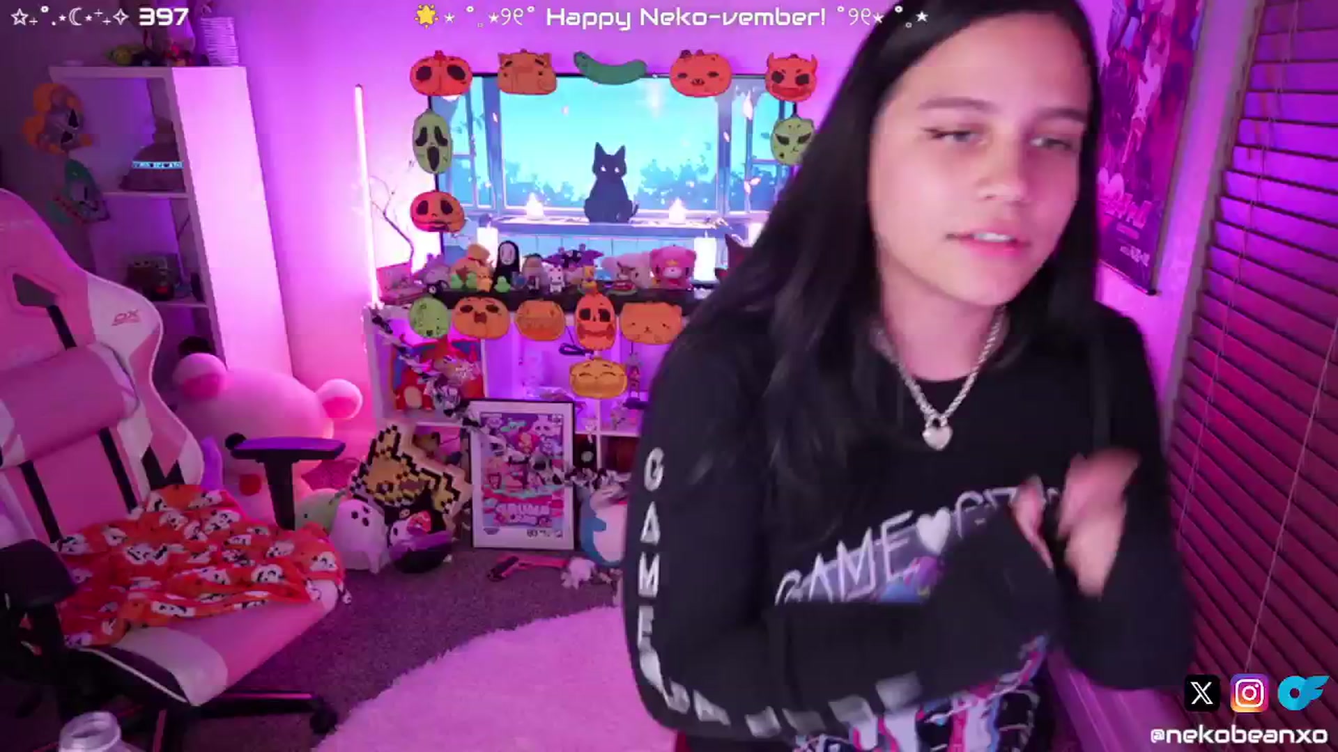 Gallery image thumbnail from Nekobeanxo's myfreecams stream on, 11/03/2024, 04:18 image 5 of 20