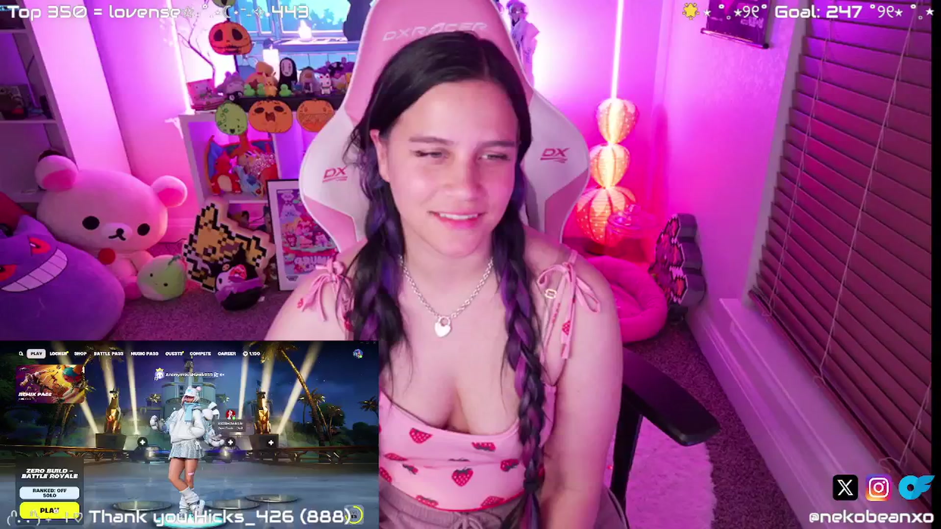 Gallery image thumbnail from Nekobeanxo's myfreecams stream on, 11/04/2024, 05:28 image 15 of 20