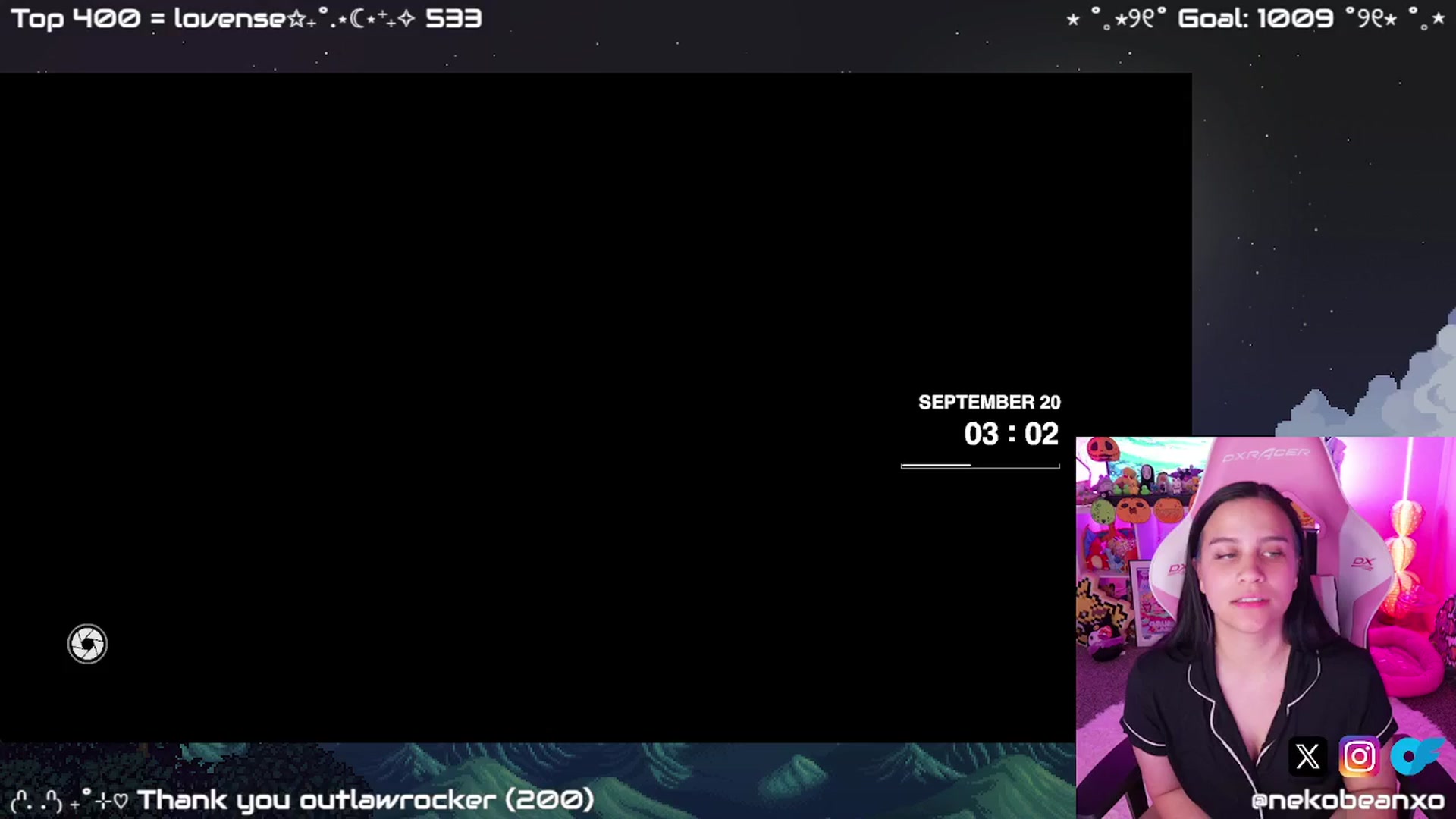 Gallery image thumbnail from Nekobeanxo's myfreecams stream on, 11/05/2024, 03:40 image 16 of 20