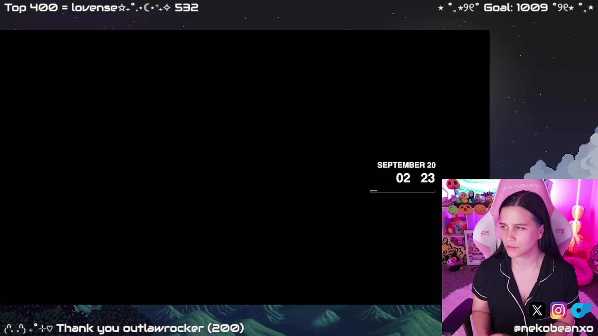 Gallery image thumbnail from Nekobeanxo's myfreecams stream on, 11/05/2024, 03:40 image 15 of 20