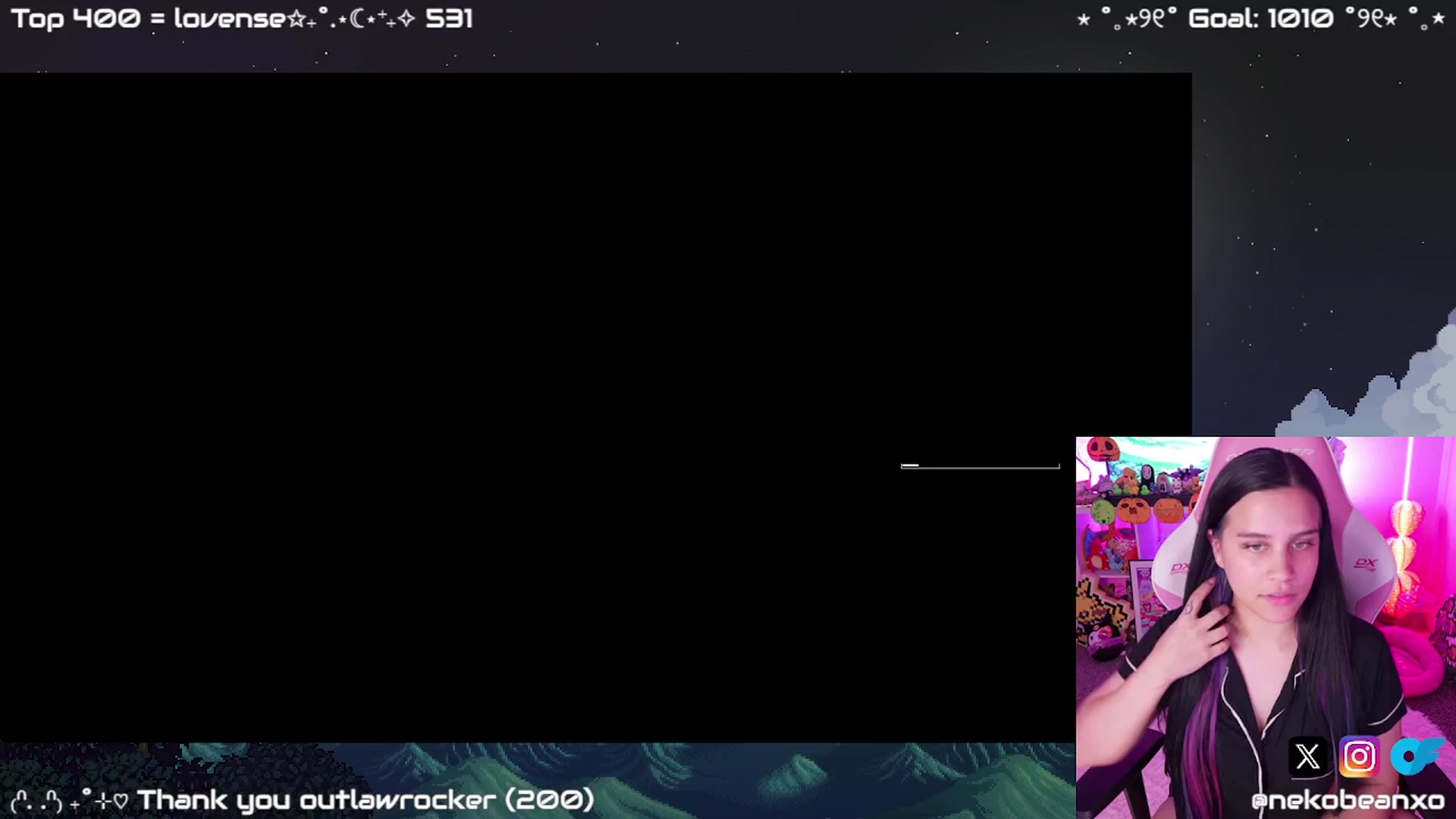 Gallery image thumbnail from Nekobeanxo's myfreecams stream on, 11/05/2024, 03:40 image 11 of 20