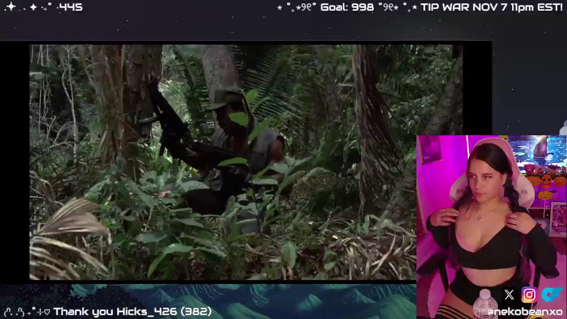 Gallery image thumbnail from Nekobeanxo's myfreecams stream on, 11/06/2024, 06:33 image 16 of 20