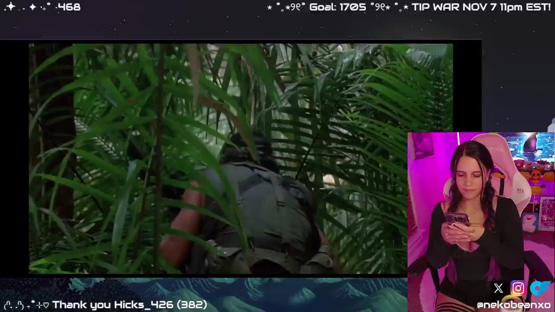 Gallery image thumbnail from Nekobeanxo's myfreecams stream on, 11/06/2024, 06:33 image 10 of 20