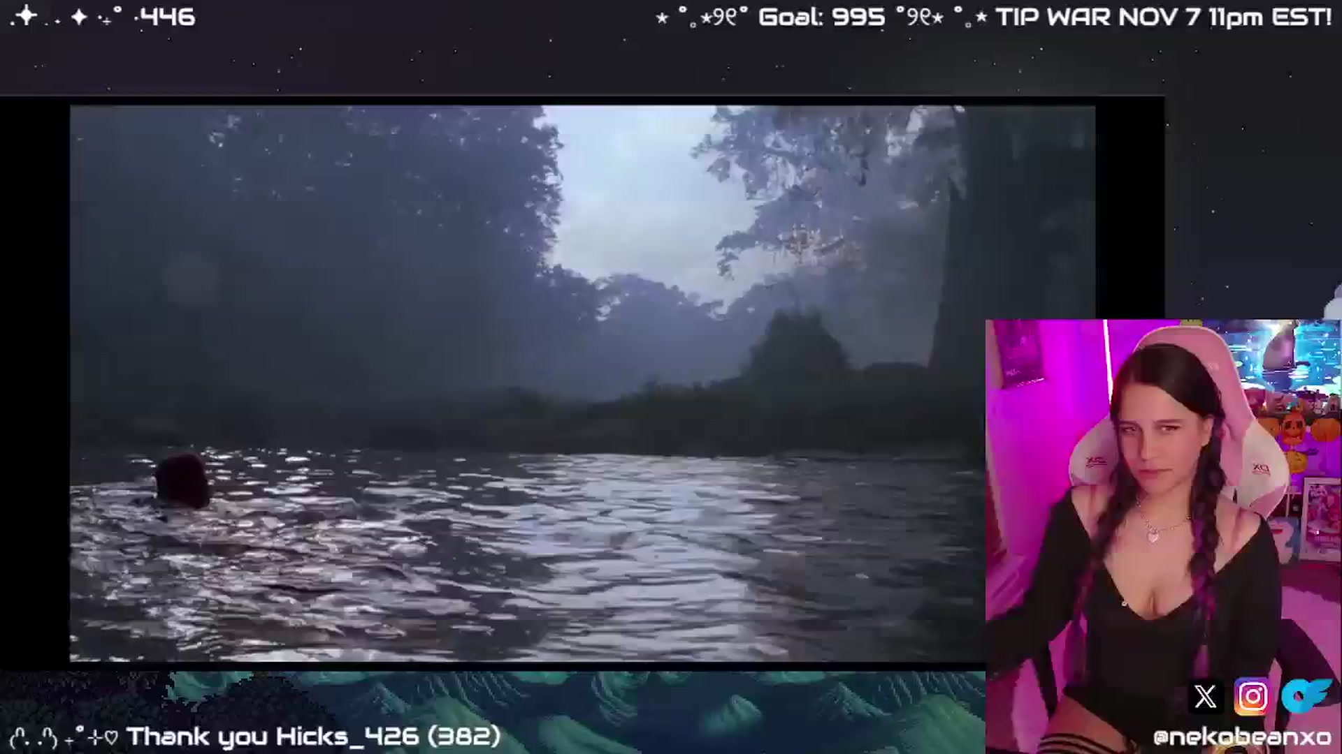 Gallery image thumbnail from Nekobeanxo's myfreecams stream on, 11/06/2024, 06:33 image 18 of 20