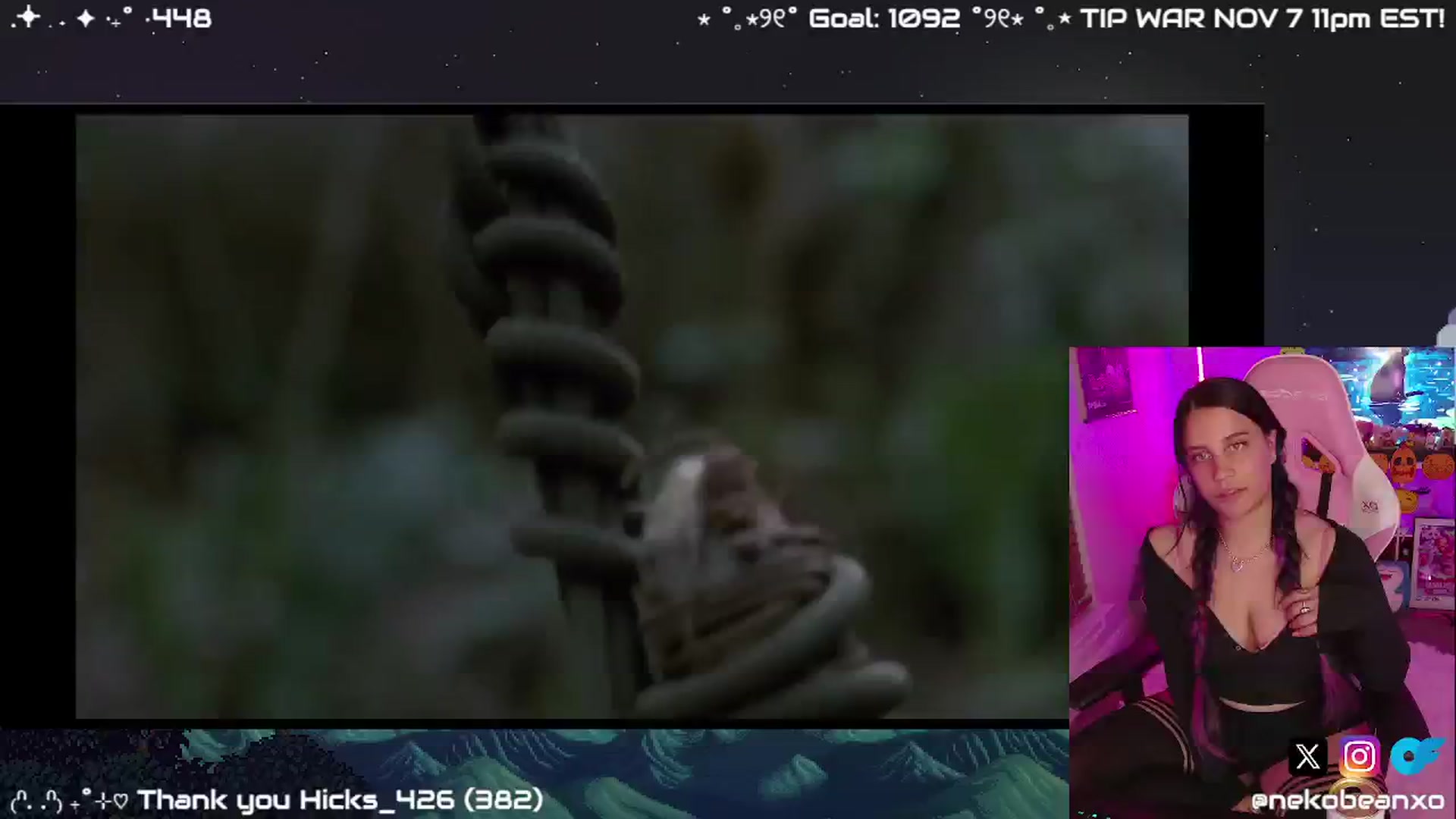 Gallery image thumbnail from Nekobeanxo's myfreecams stream on, 11/06/2024, 06:33 image 14 of 20