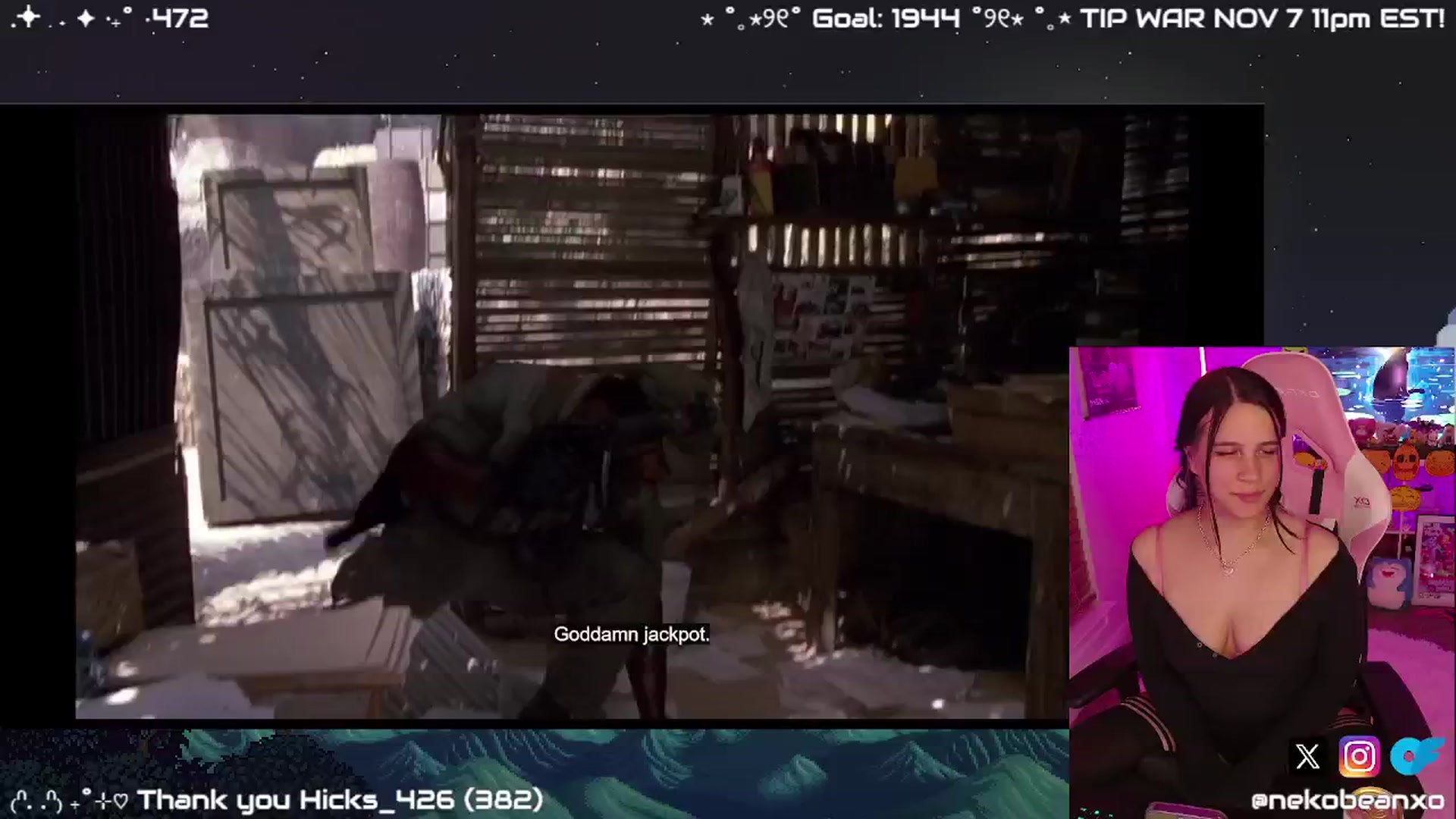 Gallery image thumbnail from Nekobeanxo's myfreecams stream on, 11/06/2024, 06:33 image 6 of 20