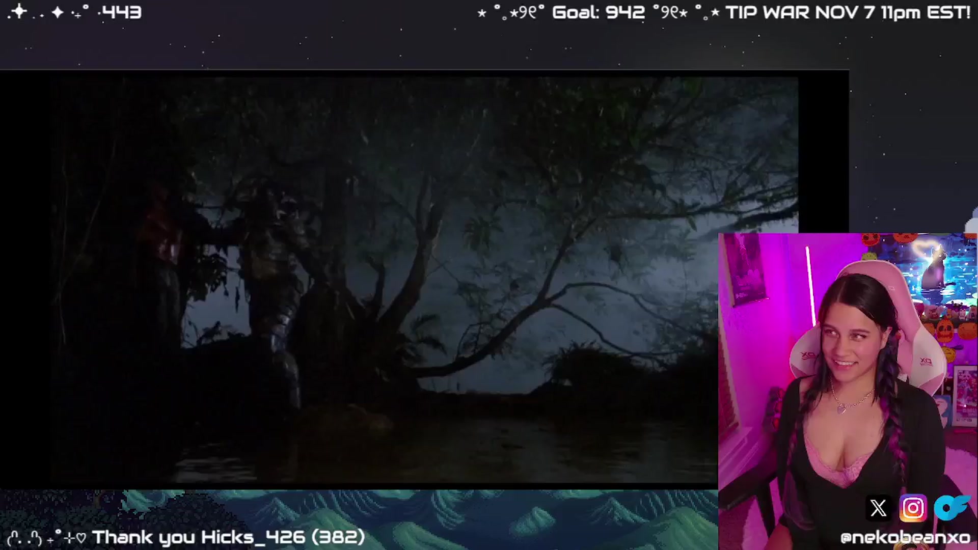 Gallery image thumbnail from Nekobeanxo's myfreecams stream on, 11/06/2024, 06:48 image 1 of 20