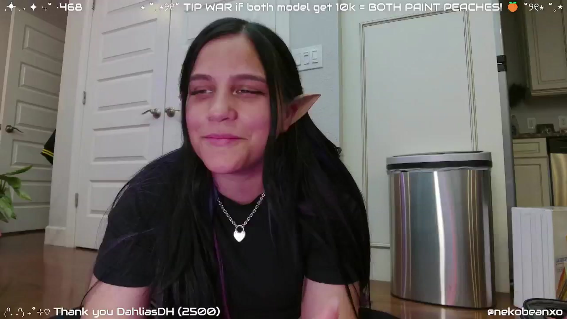 Gallery image thumbnail from Nekobeanxo's myfreecams stream on, 11/08/2024, 06:08 image 3 of 20