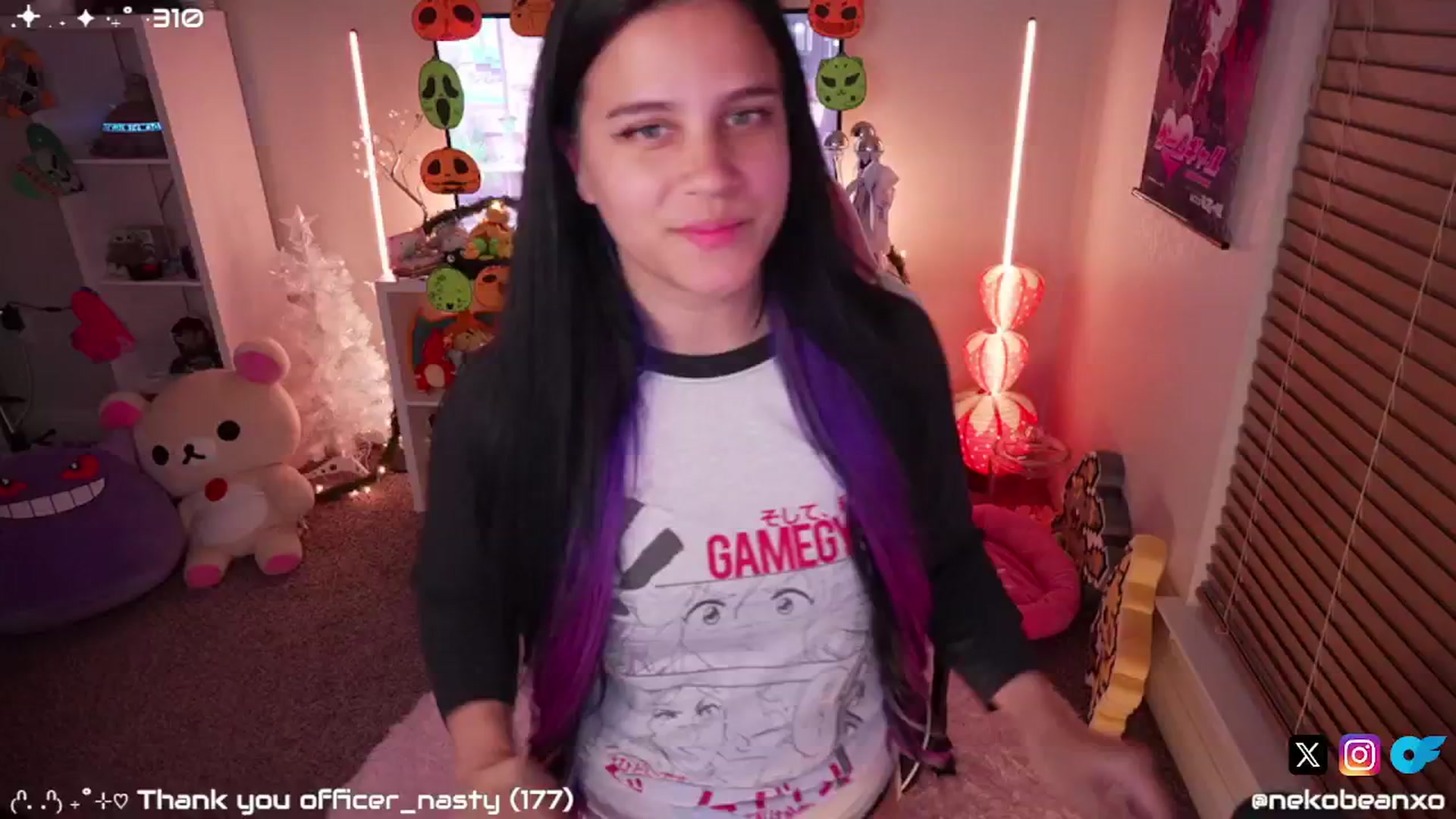 Gallery image thumbnail from Nekobeanxo's myfreecams stream on, 11/22/2024, 04:48 image 3 of 20