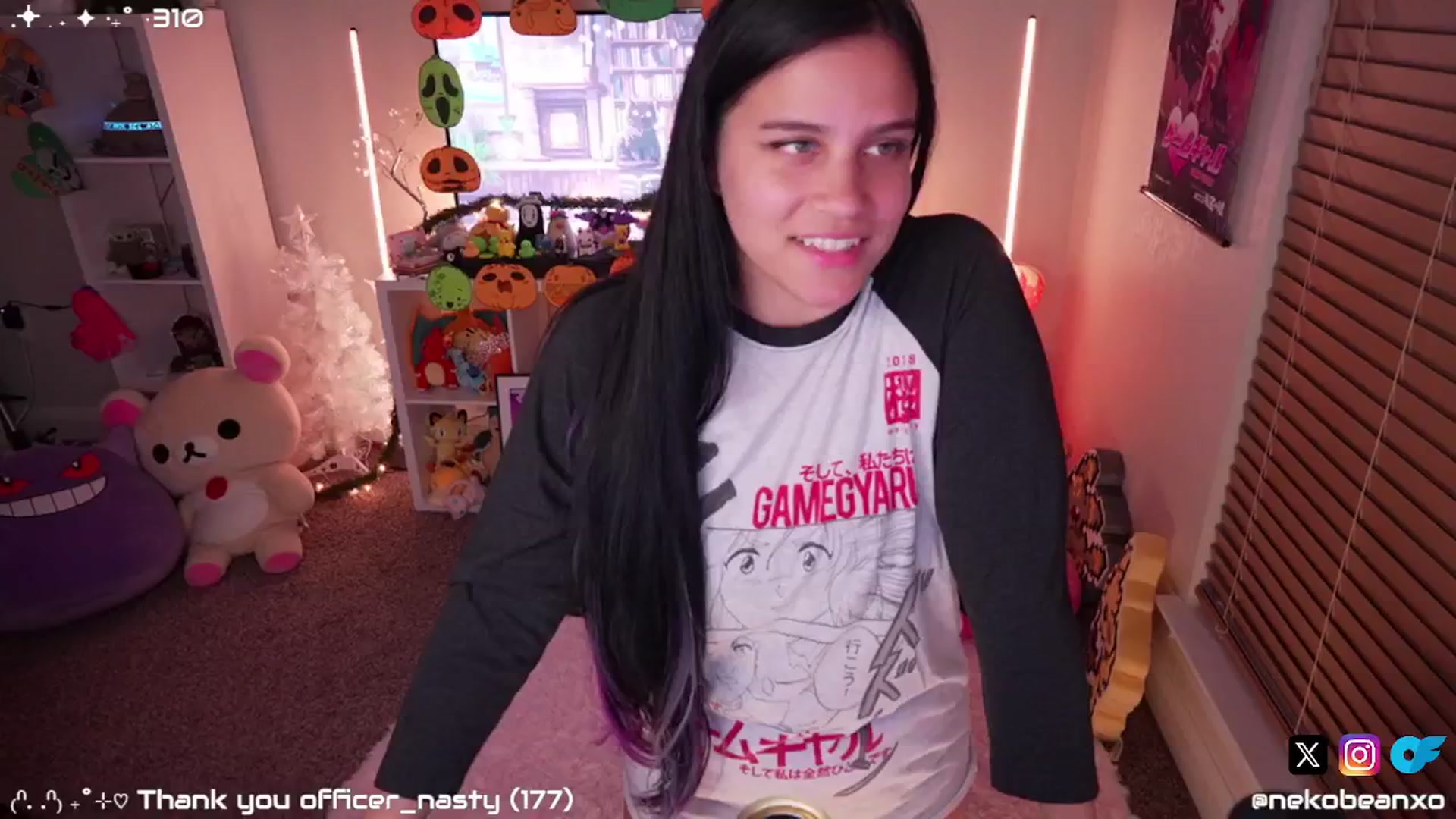 Gallery image thumbnail from Nekobeanxo's myfreecams stream on, 11/22/2024, 04:48 image 5 of 20