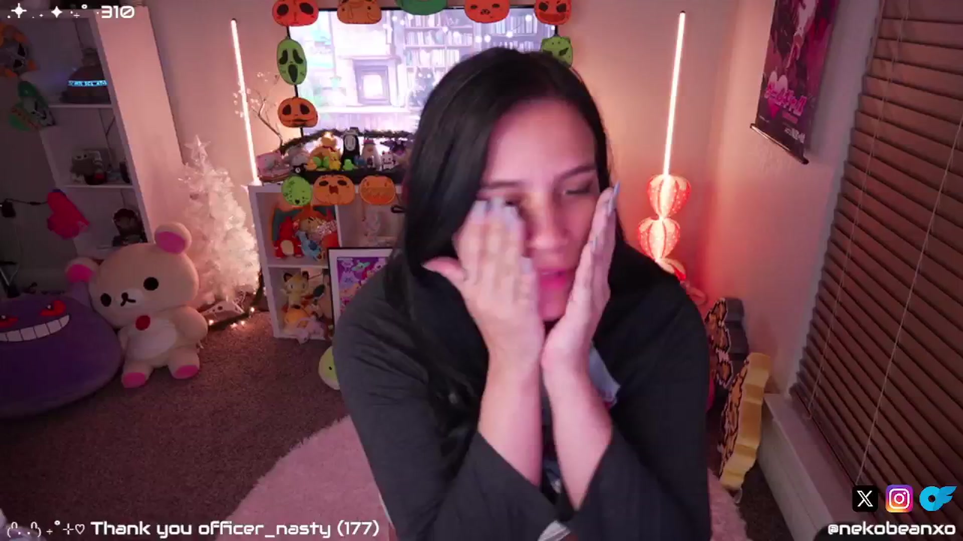 Gallery image thumbnail from Nekobeanxo's myfreecams stream on, 11/22/2024, 04:48 image 7 of 20