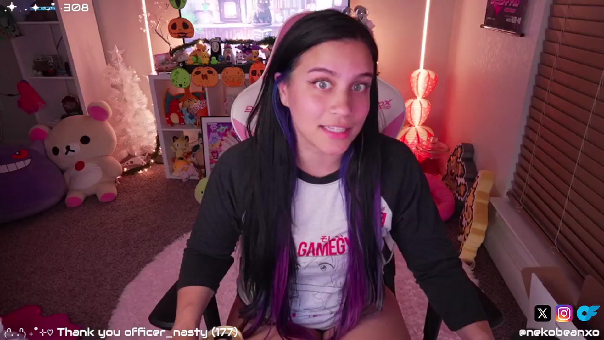 Gallery image thumbnail from Nekobeanxo's myfreecams stream on, 11/22/2024, 04:48 image 20 of 20