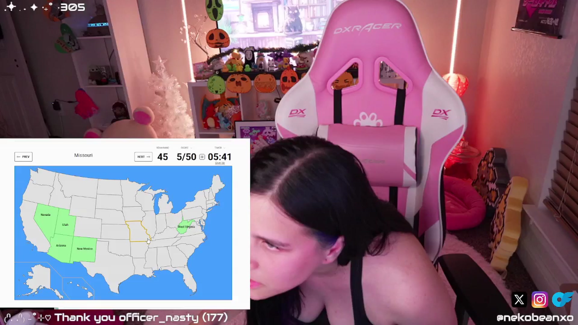 Gallery image thumbnail from Nekobeanxo's myfreecams stream on, 11/22/2024, 05:24 image 20 of 20
