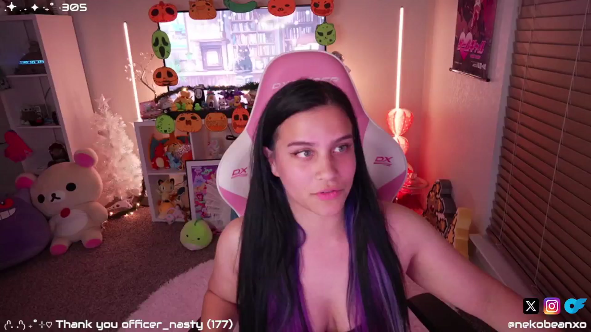 Gallery image thumbnail from Nekobeanxo's myfreecams stream on, 11/22/2024, 05:24 image 4 of 20