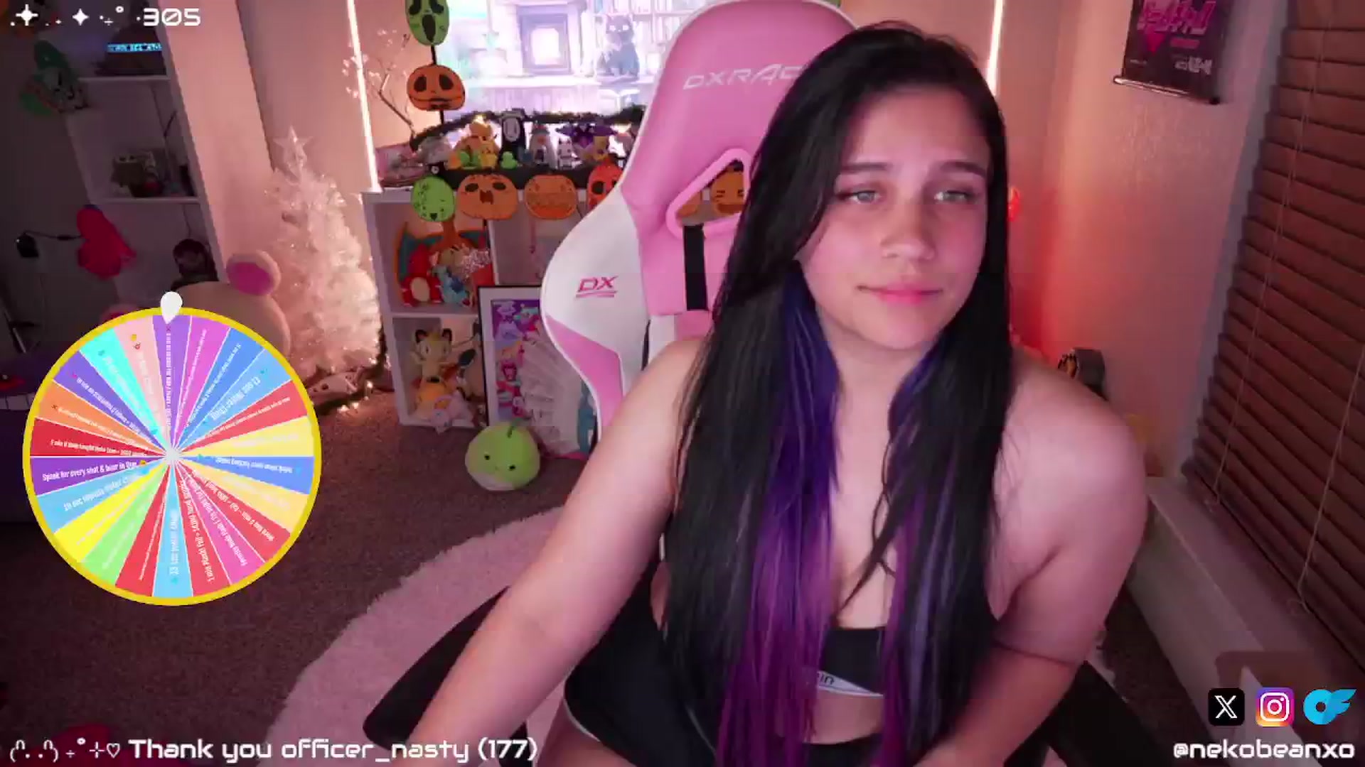 Gallery image thumbnail from Nekobeanxo's myfreecams stream on, 11/22/2024, 06:50 image 2 of 20