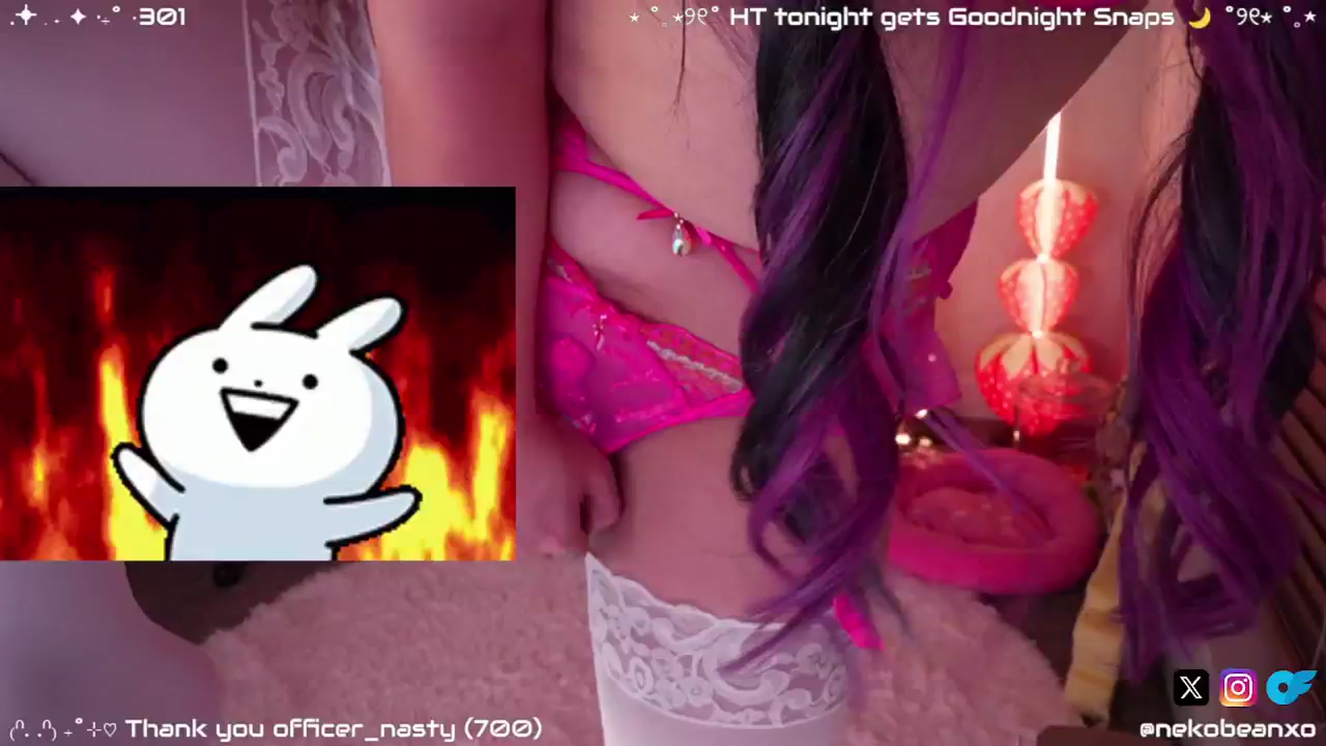 Gallery image thumbnail from Nekobeanxo's myfreecams stream on, 11/23/2024, 07:20 image 11 of 20
