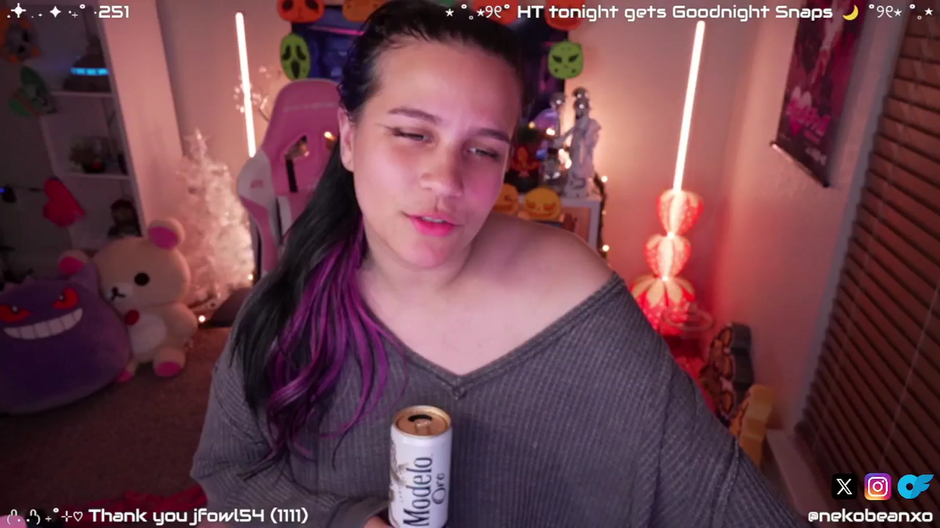 Gallery image thumbnail from Nekobeanxo's myfreecams stream on, 11/23/2024, 08:16 image 4 of 20