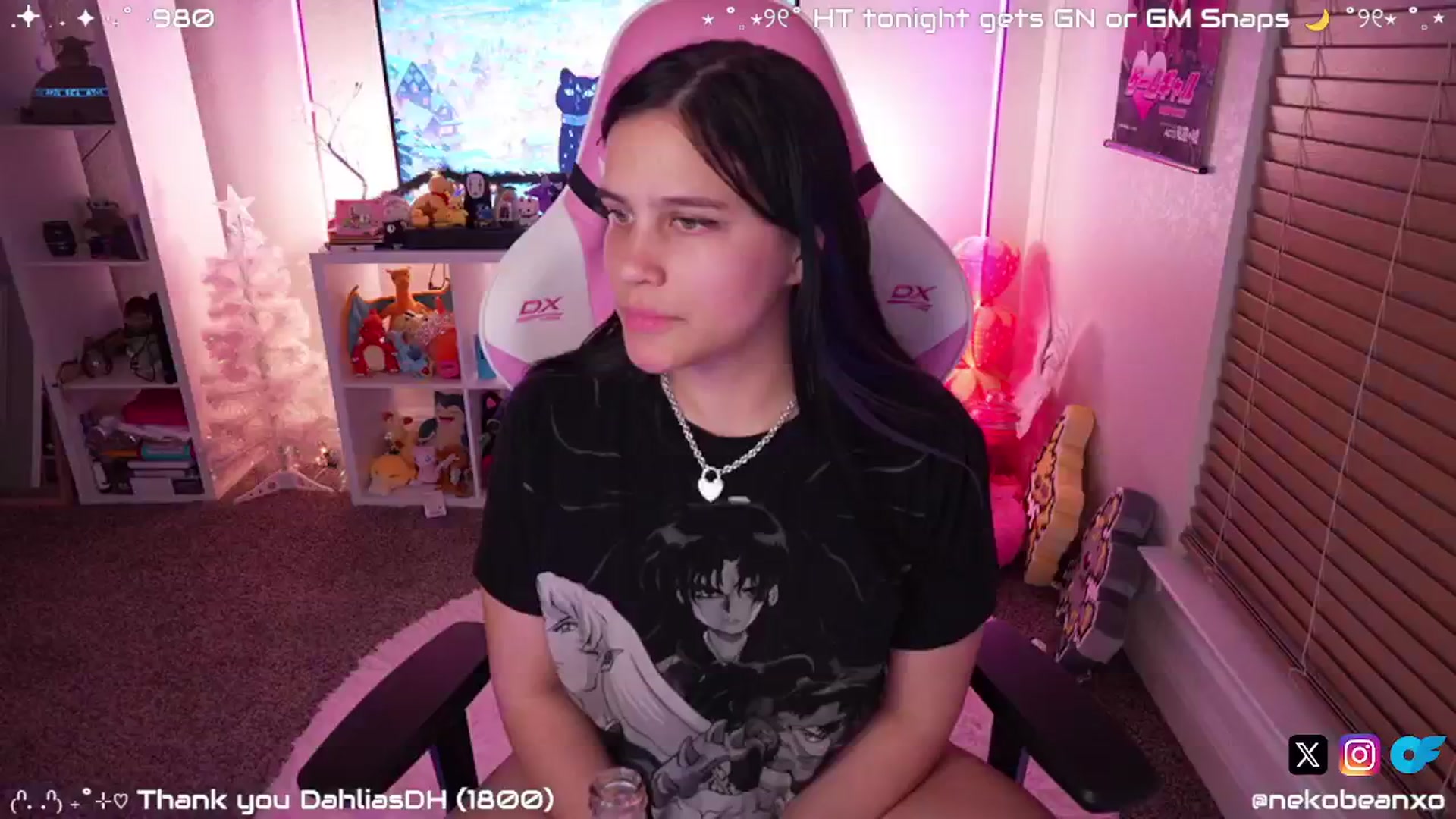 Gallery image thumbnail from Nekobeanxo's myfreecams stream on, 12/06/2024, 05:35 image 17 of 20