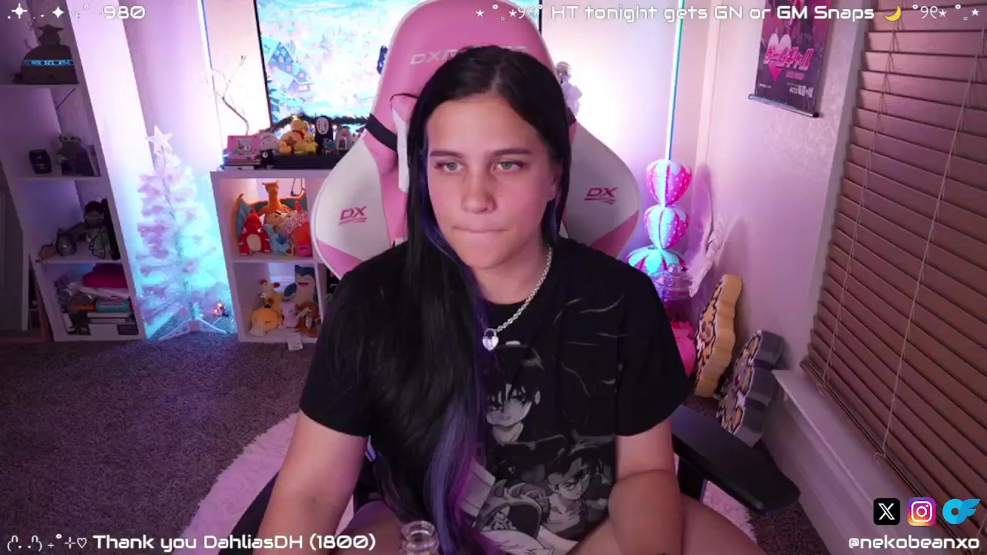 Gallery image thumbnail from Nekobeanxo's myfreecams stream on, 12/06/2024, 05:35 image 16 of 20