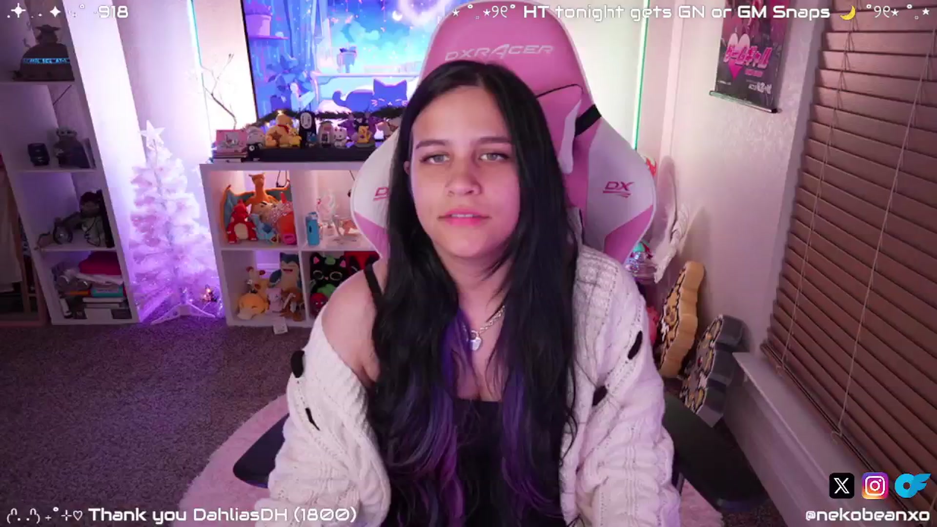 Gallery image thumbnail from Nekobeanxo's myfreecams stream on, 12/07/2024, 04:02 image 3 of 20