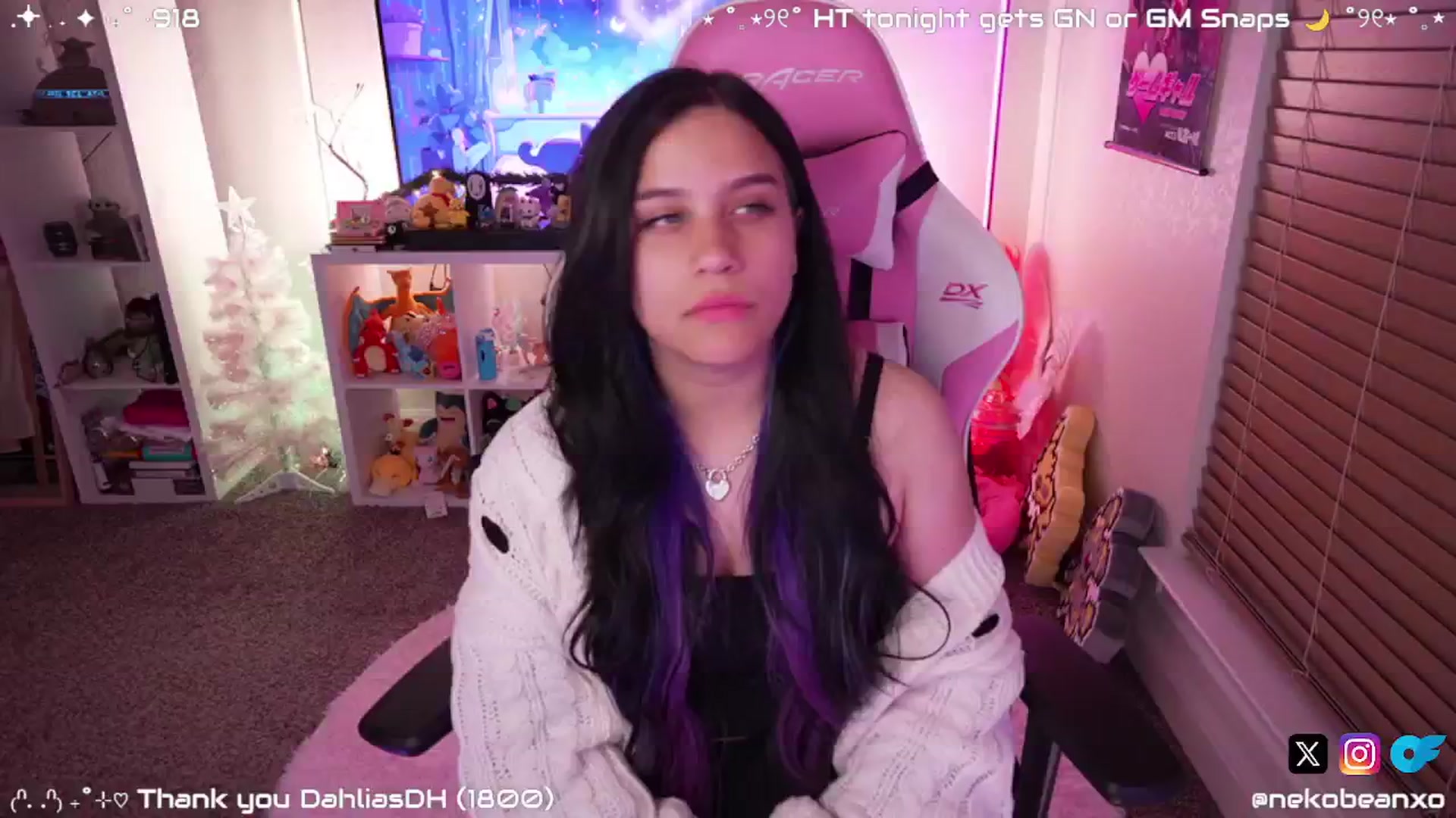 Gallery image thumbnail from Nekobeanxo's myfreecams stream on, 12/07/2024, 04:02 image 7 of 20