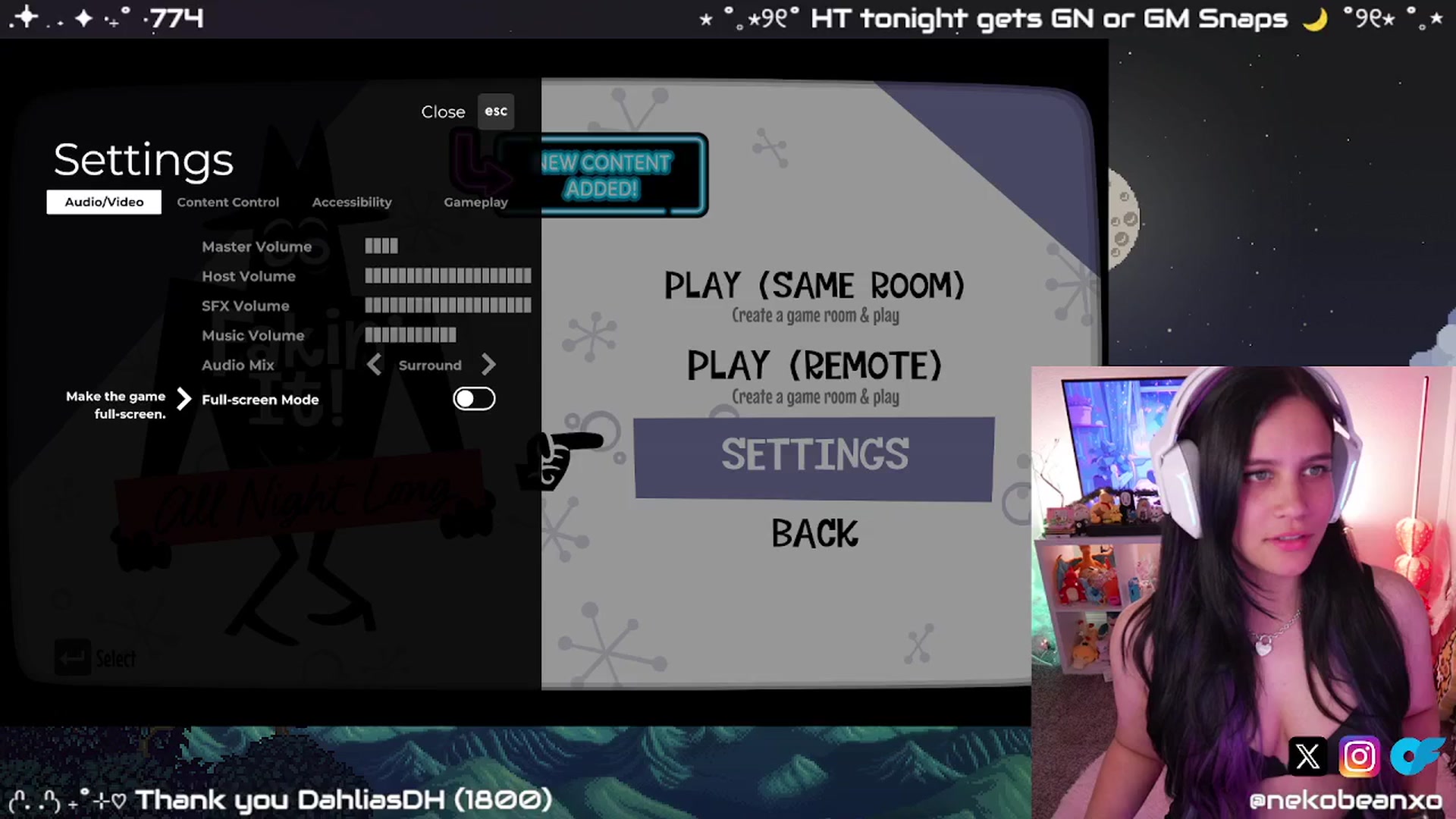 Gallery image thumbnail from Nekobeanxo's myfreecams stream on, 12/07/2024, 04:18 image 18 of 20