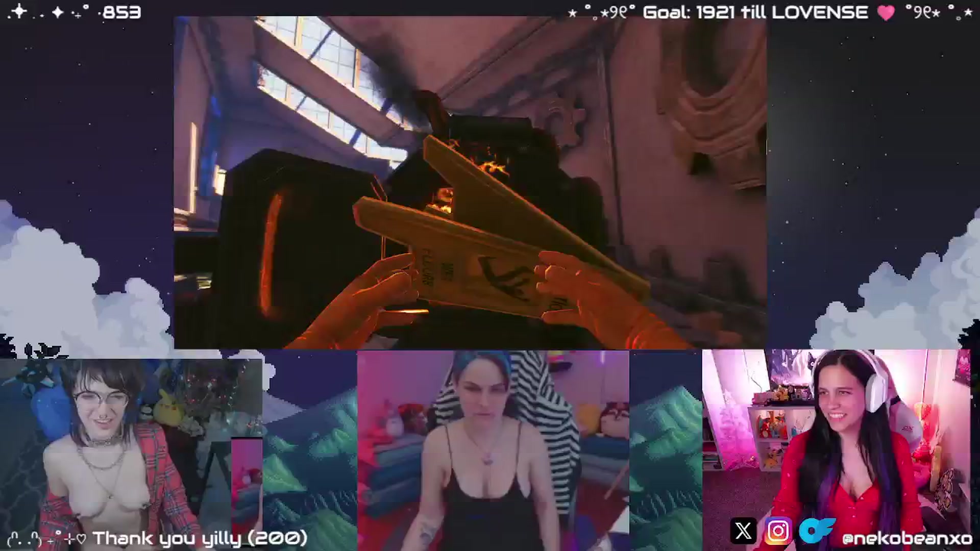 Gallery image thumbnail from Nekobeanxo's myfreecams stream on, 12/12/2024, 05:43 image 3 of 20