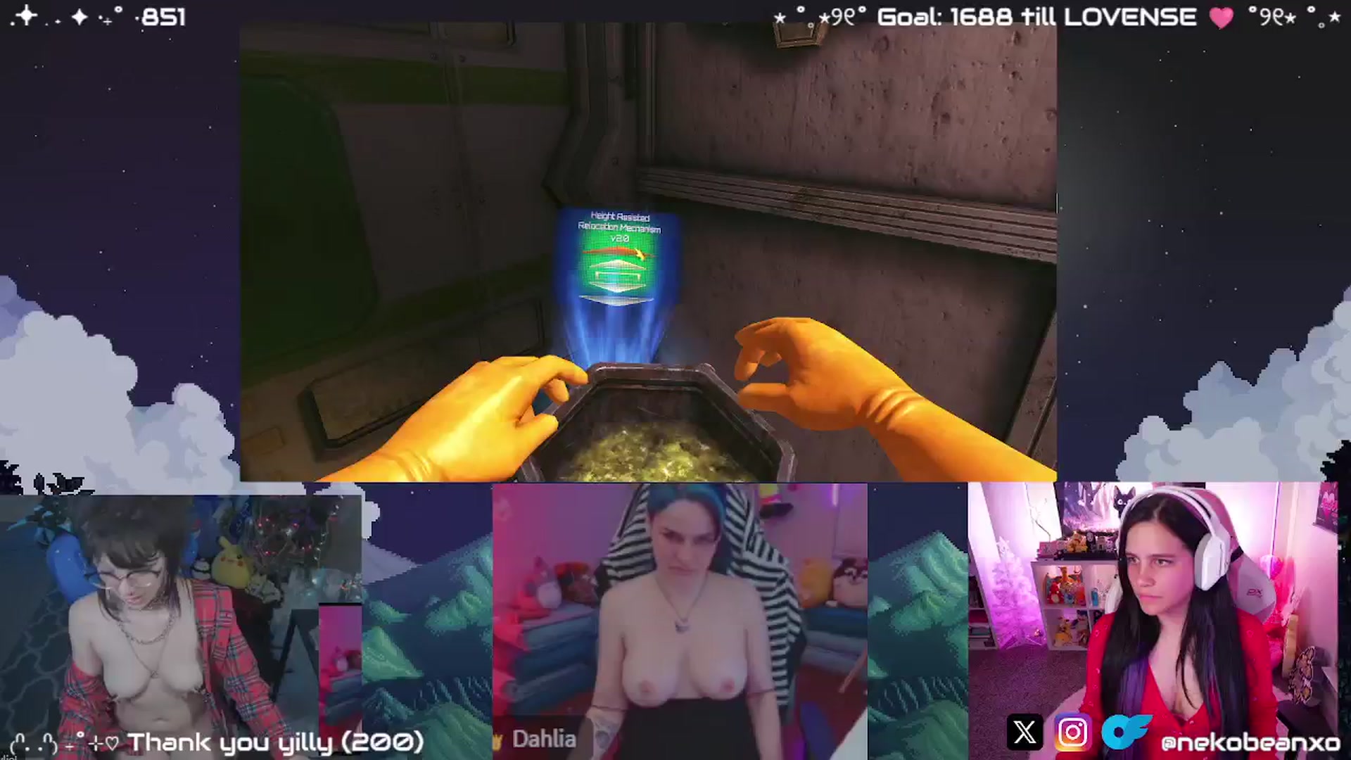 Gallery image thumbnail from Nekobeanxo's myfreecams stream on, 12/12/2024, 05:43 image 9 of 20