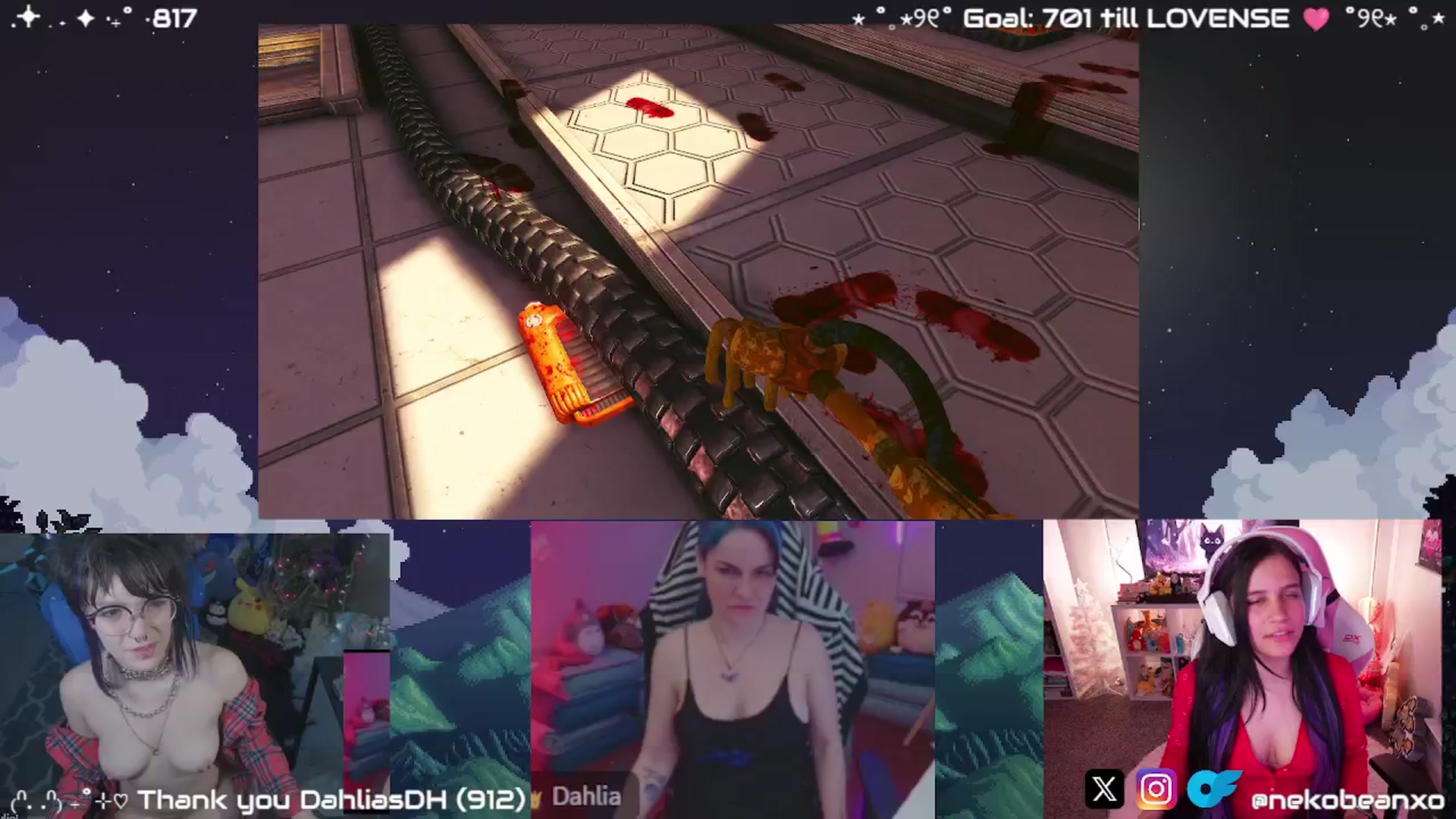 Gallery image thumbnail from Nekobeanxo's myfreecams stream on, 12/12/2024, 05:43 image 13 of 20