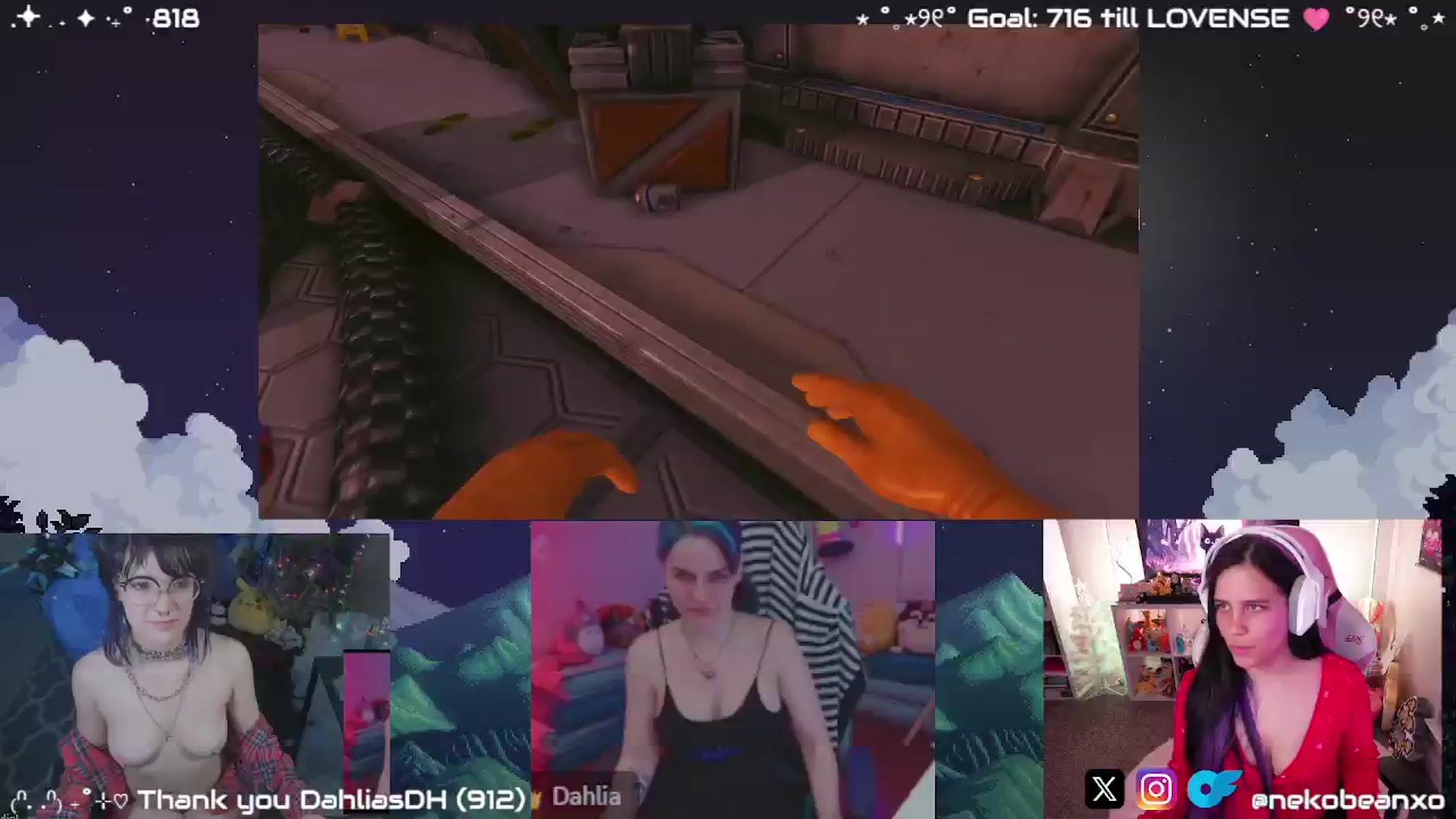 Gallery image thumbnail from Nekobeanxo's myfreecams stream on, 12/12/2024, 05:43 image 12 of 20