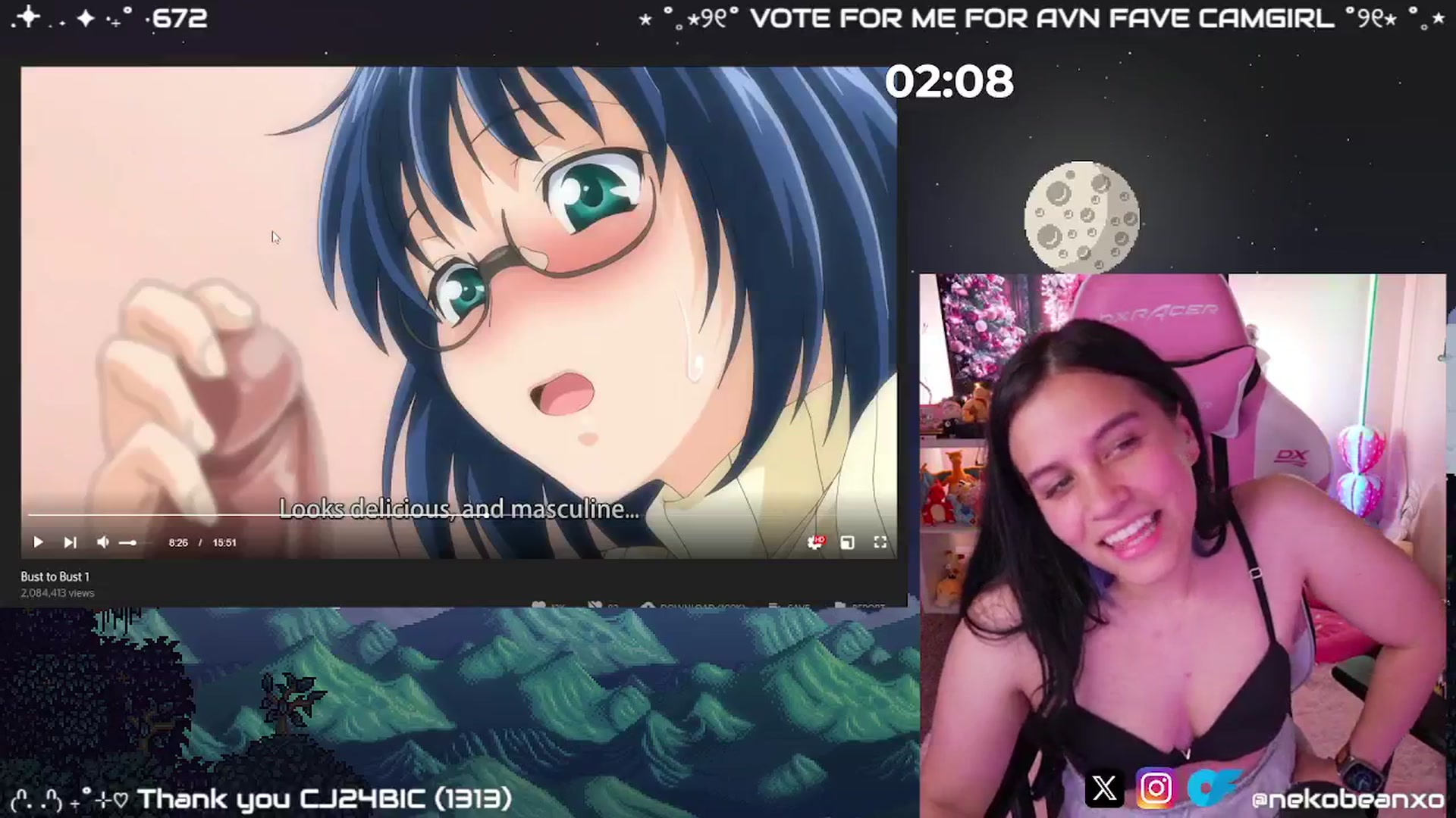 Gallery image thumbnail from Nekobeanxo's myfreecams stream on, 12/17/2024, 07:40 image 14 of 20