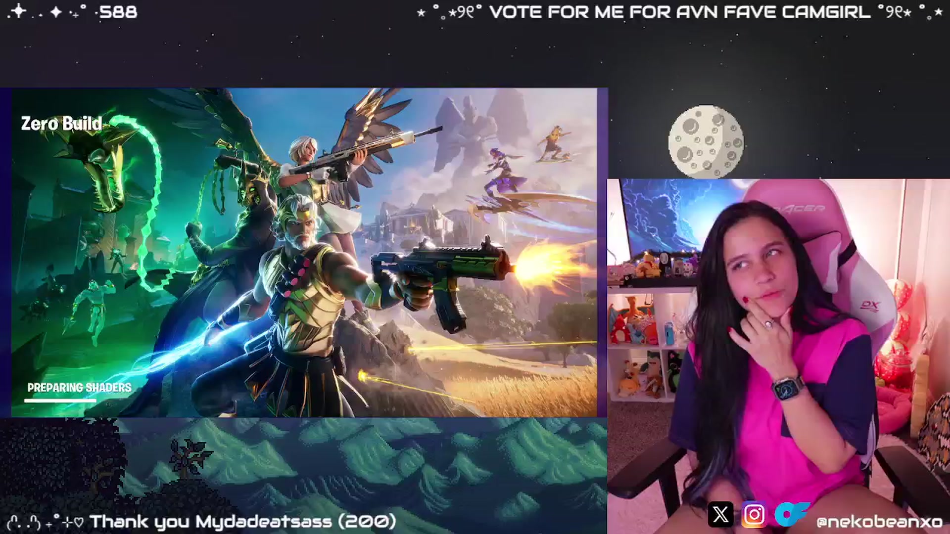 Gallery image thumbnail from Nekobeanxo's myfreecams stream on, 12/18/2024, 07:38 image 2 of 20