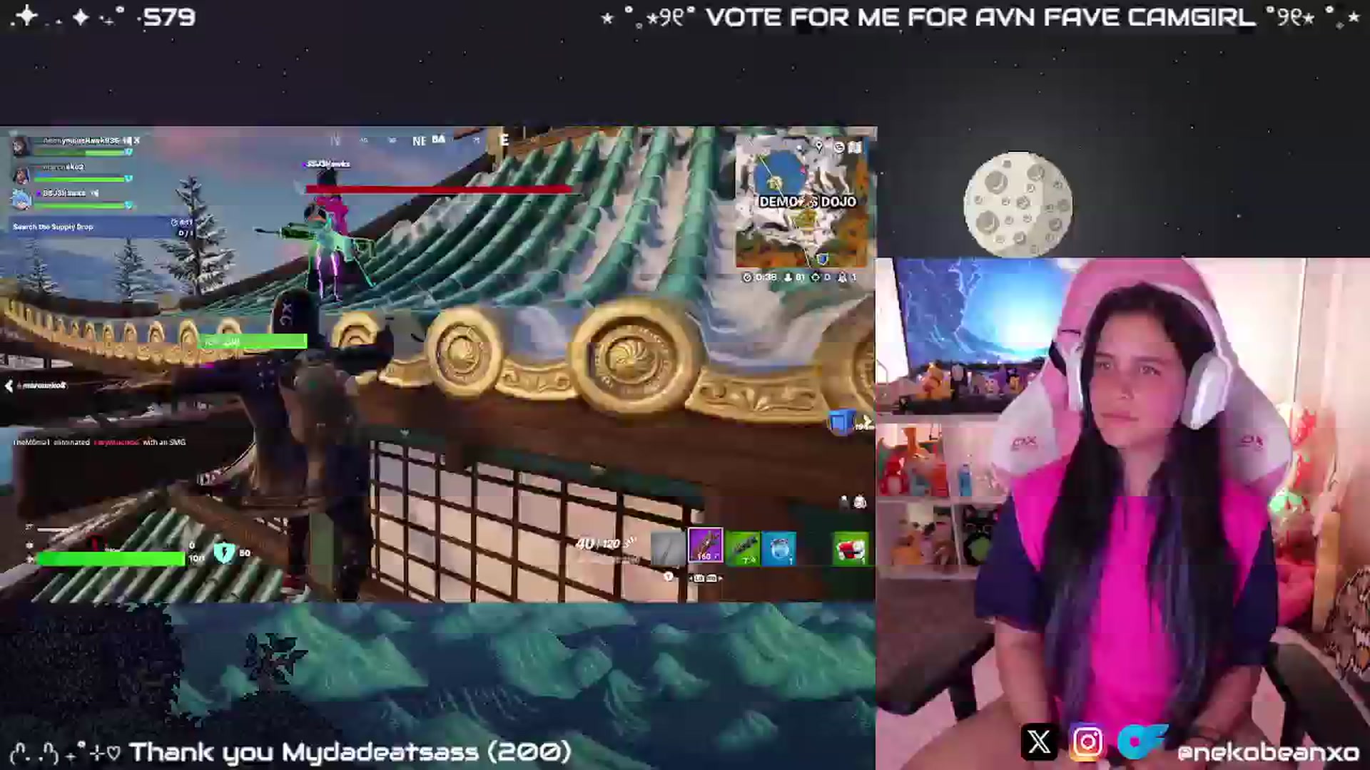 Gallery image thumbnail from Nekobeanxo's myfreecams stream on, 12/18/2024, 07:38 image 9 of 20