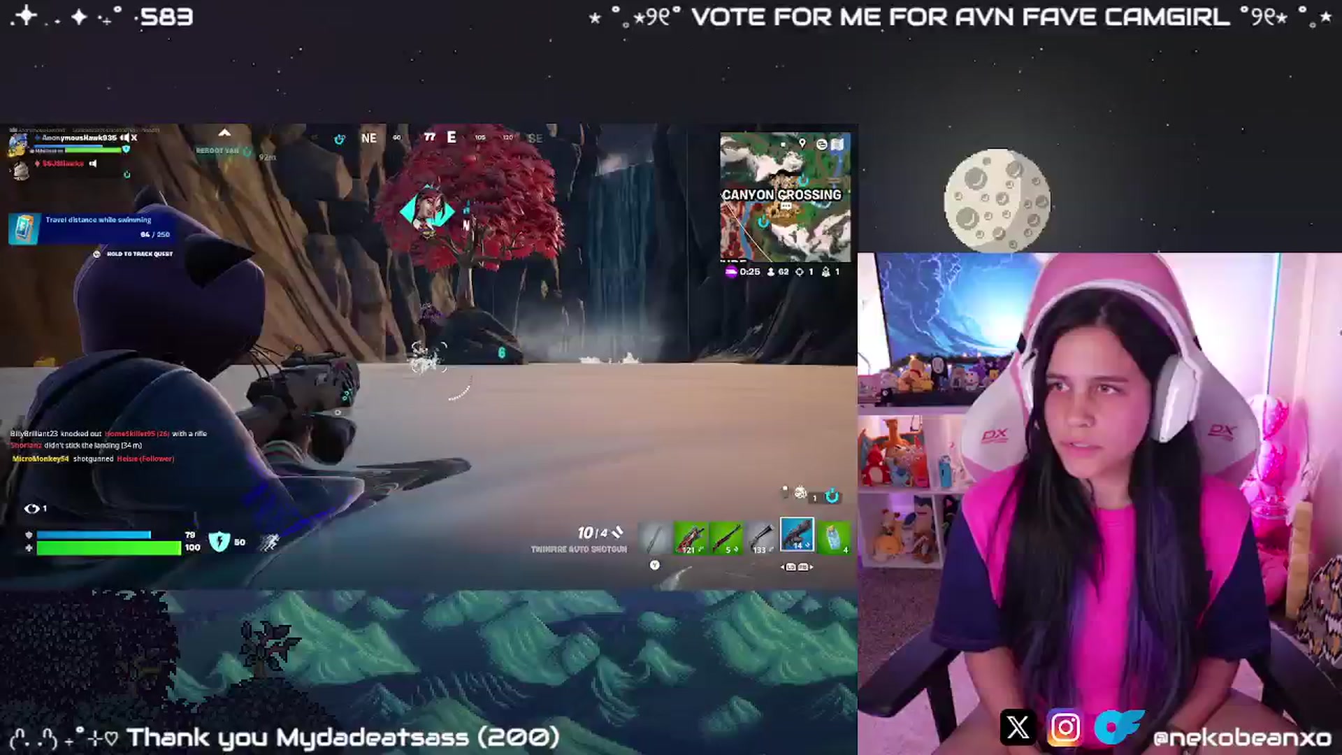 Gallery image thumbnail from Nekobeanxo's myfreecams stream on, 12/18/2024, 07:38 image 5 of 20