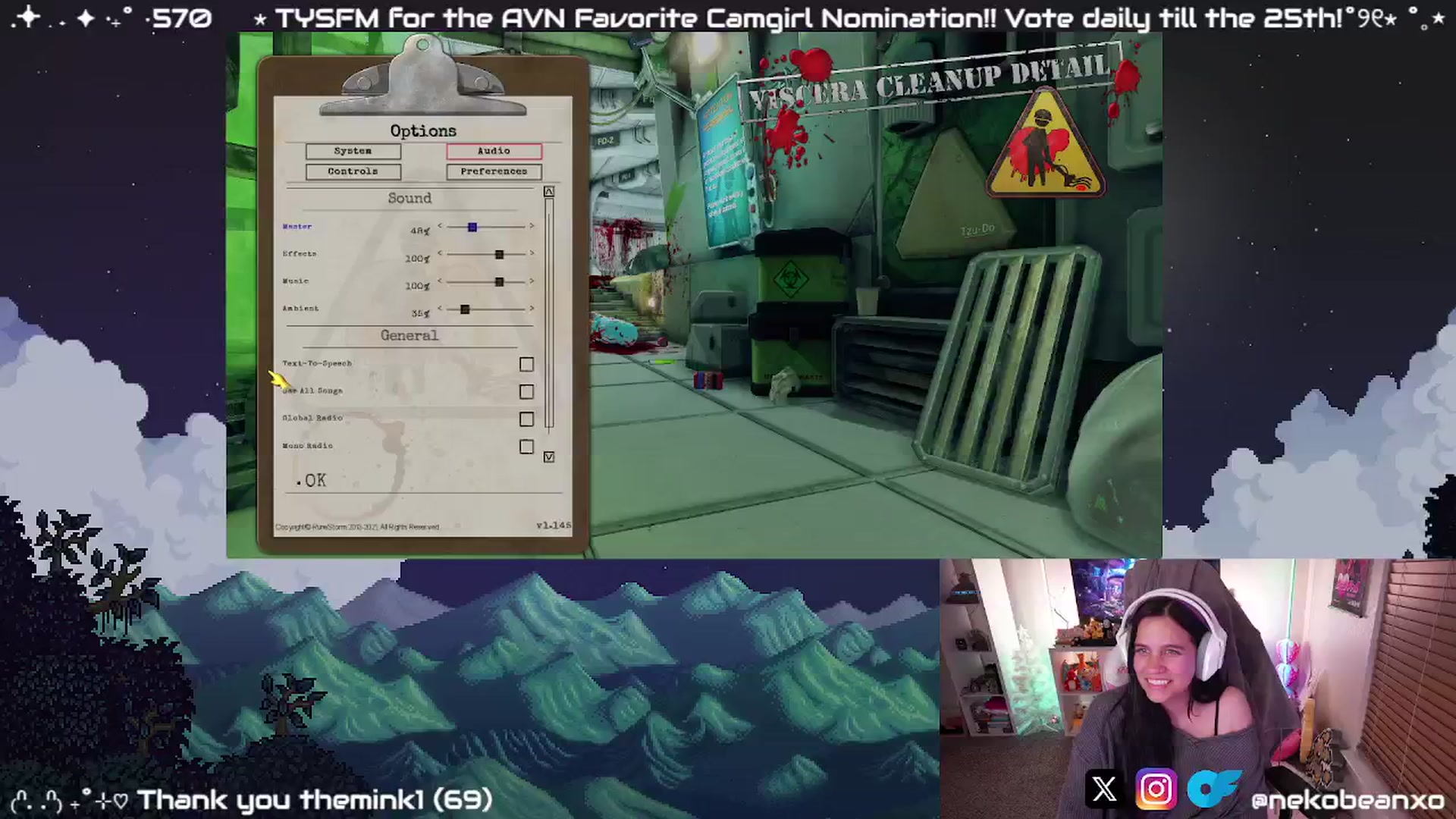 Gallery image thumbnail from Nekobeanxo's myfreecams stream on, 12/19/2024, 07:17 image 4 of 20