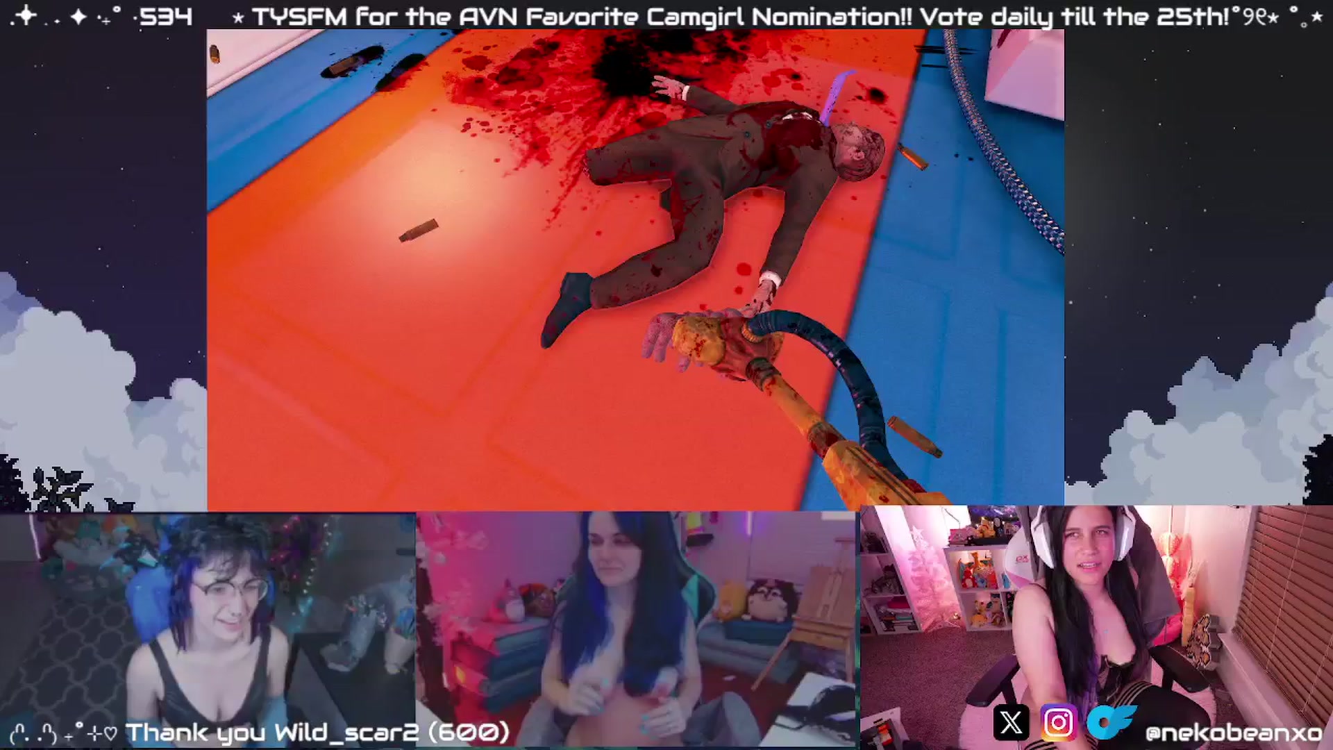 Gallery image thumbnail from Nekobeanxo's myfreecams stream on, 12/19/2024, 07:17 image 14 of 20