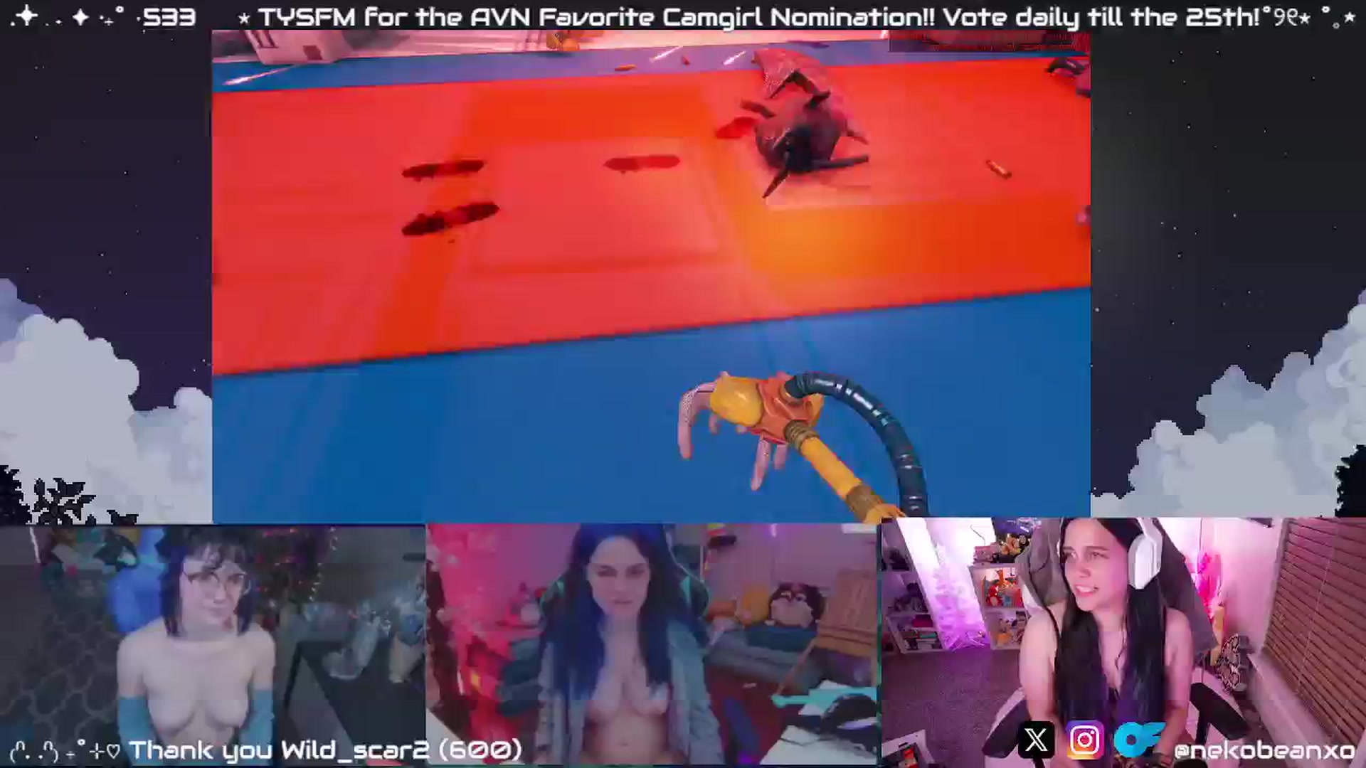 Gallery image thumbnail from Nekobeanxo's myfreecams stream on, 12/19/2024, 07:17 image 18 of 20