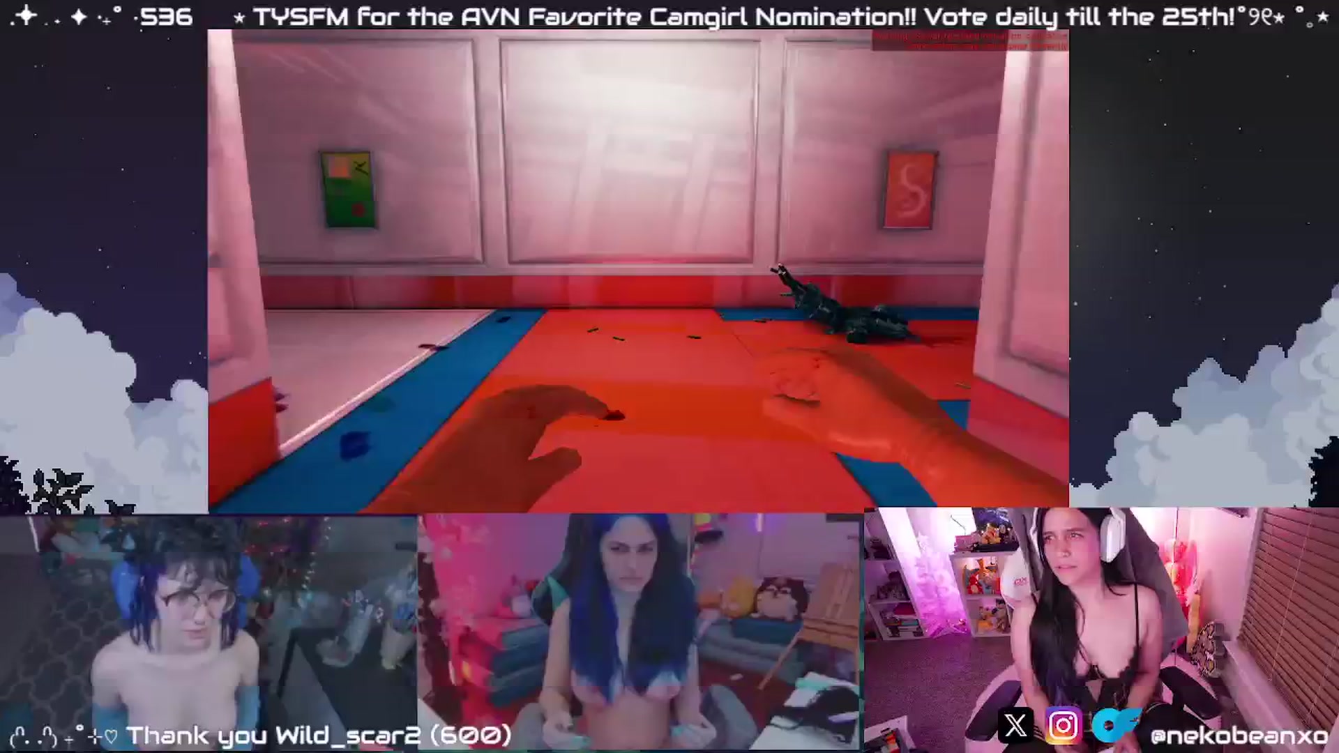 Gallery image thumbnail from Nekobeanxo's myfreecams stream on, 12/19/2024, 07:17 image 16 of 20